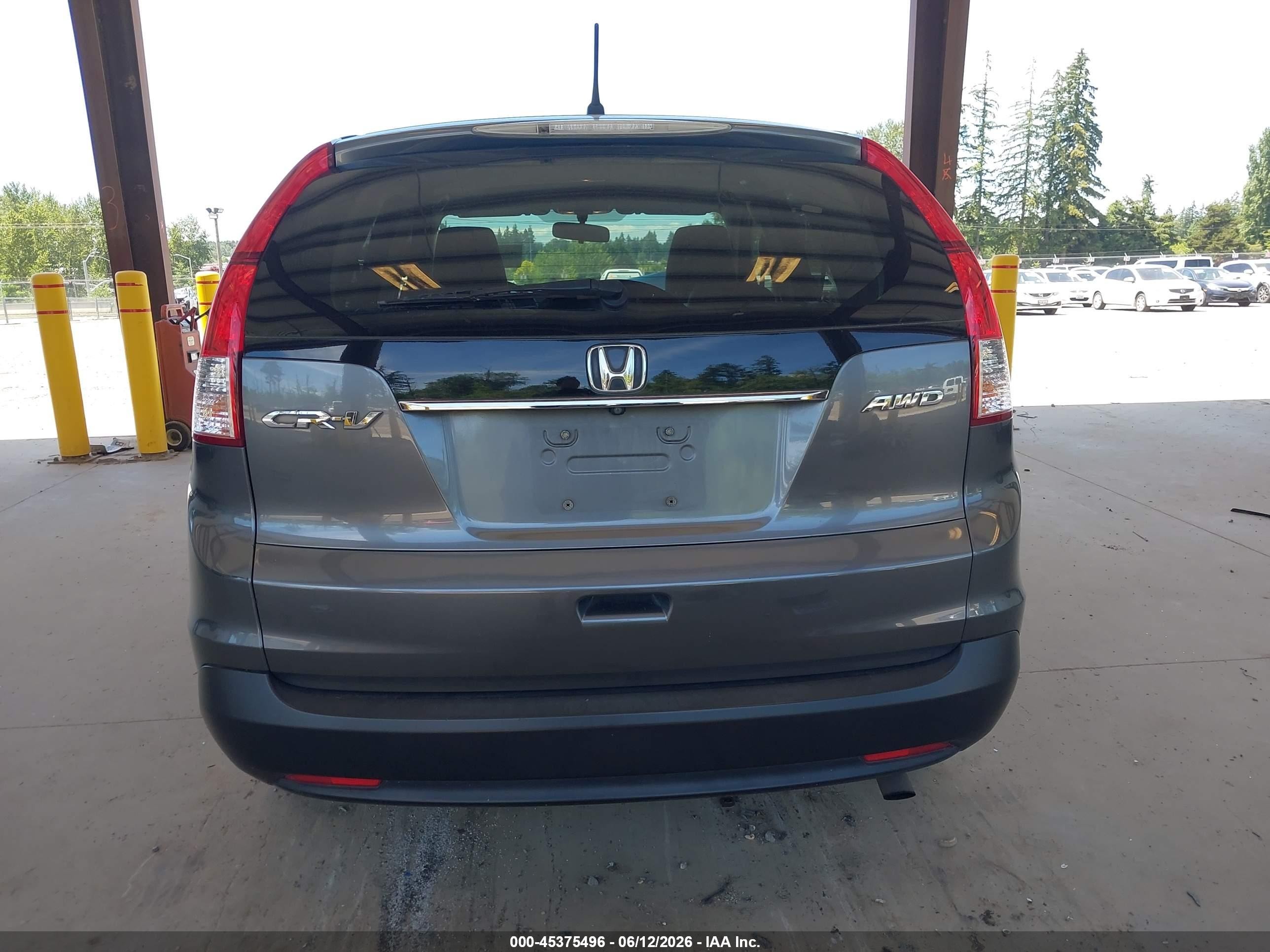 2012 Honda Cr-v Ex Gray vin: JHLRM4H52CC027810