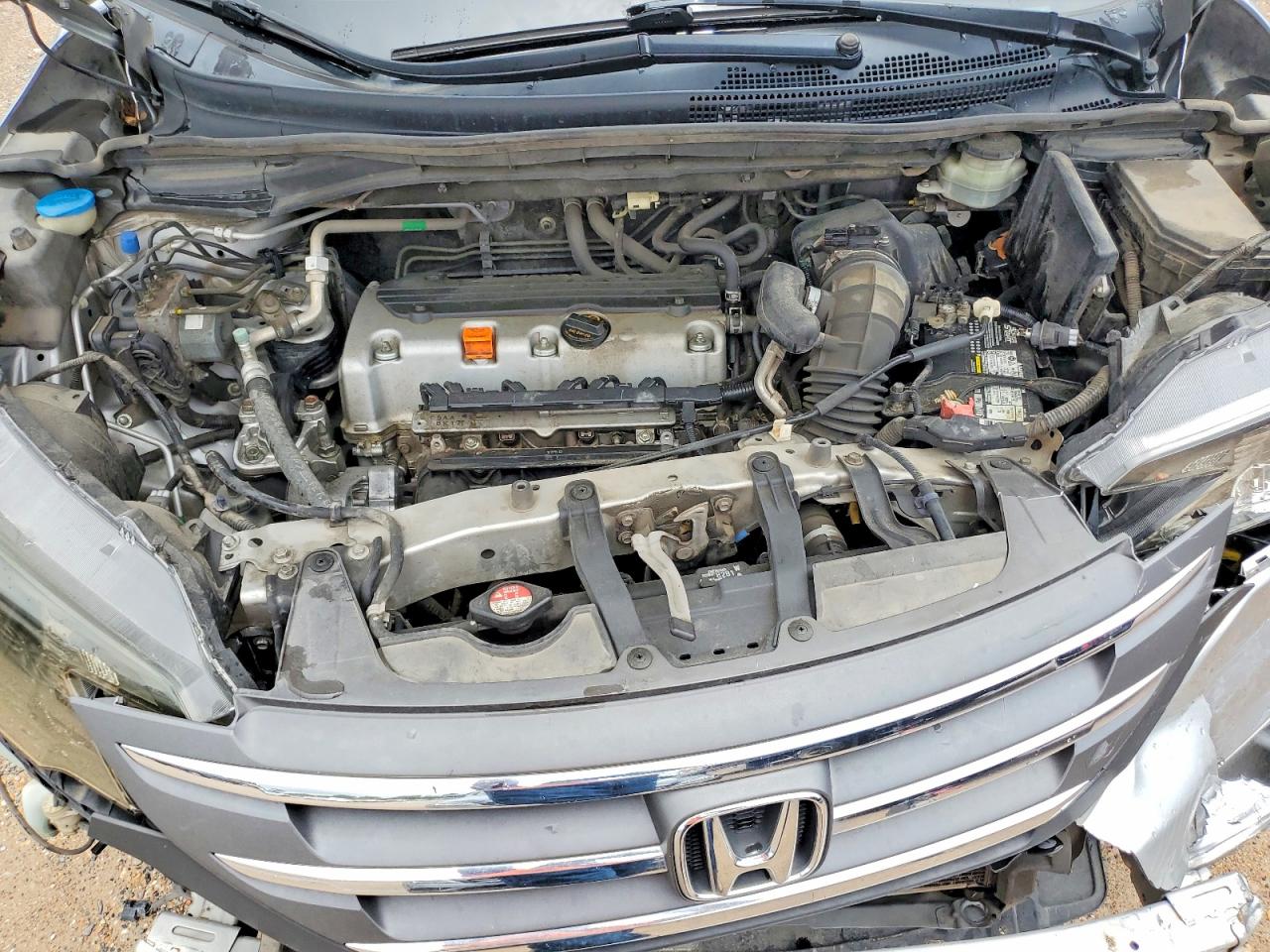 2012 Honda Cr-v Ex Silver vin: JHLRM4H53CC005198