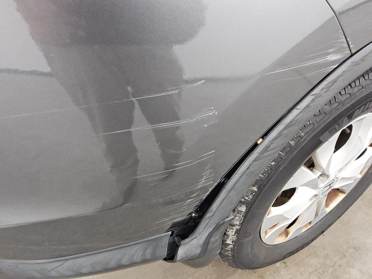 2012 Honda Cr-v Ex Gray vin: JHLRM4H53CC010224 Damage: Rear Bumper Molding, Broken, Replacement Required
