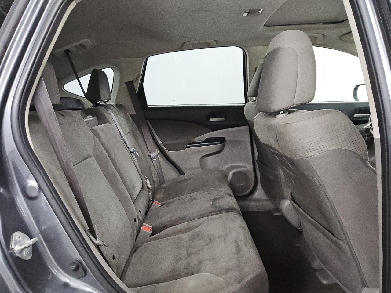 2012 Honda Cr-v Ex Gray vin: JHLRM4H53CC010224 Damage: Left Rear Seat Cushion, Stained, Permanent