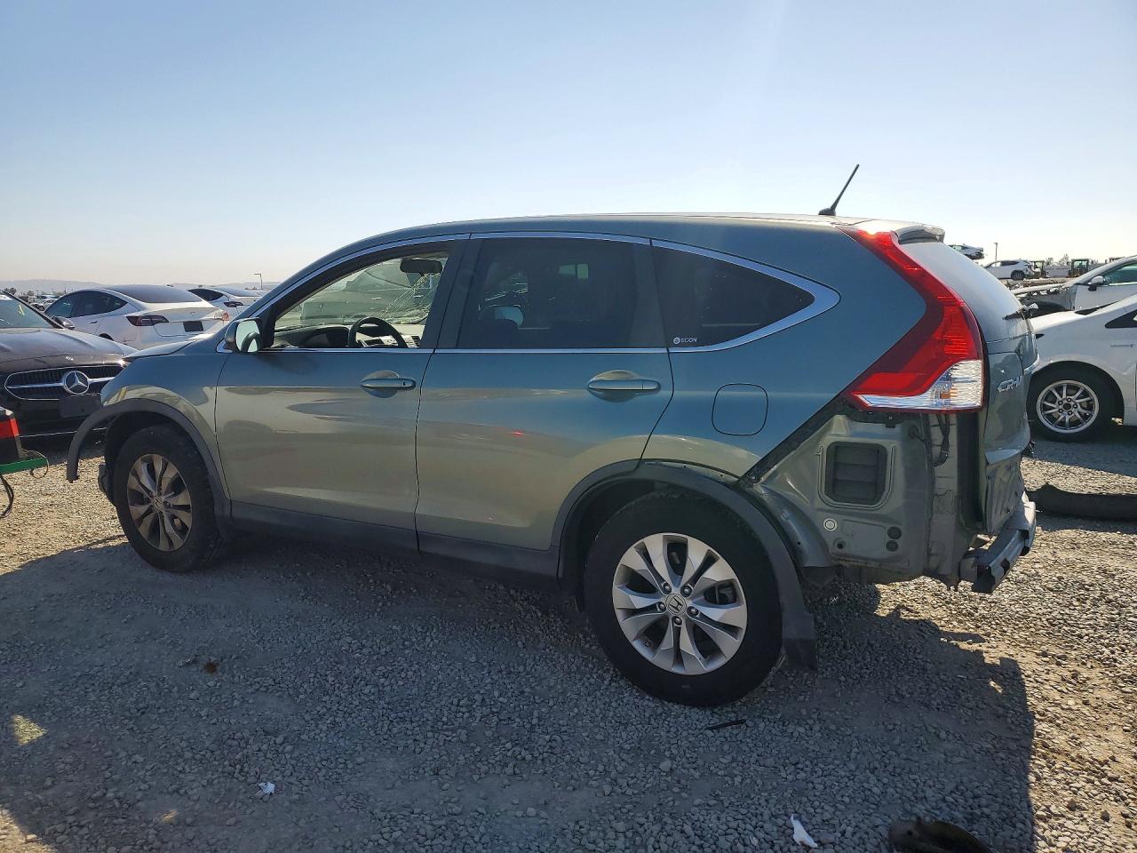 2012 Honda Cr-v Ex Green vin: JHLRM4H53CC011728