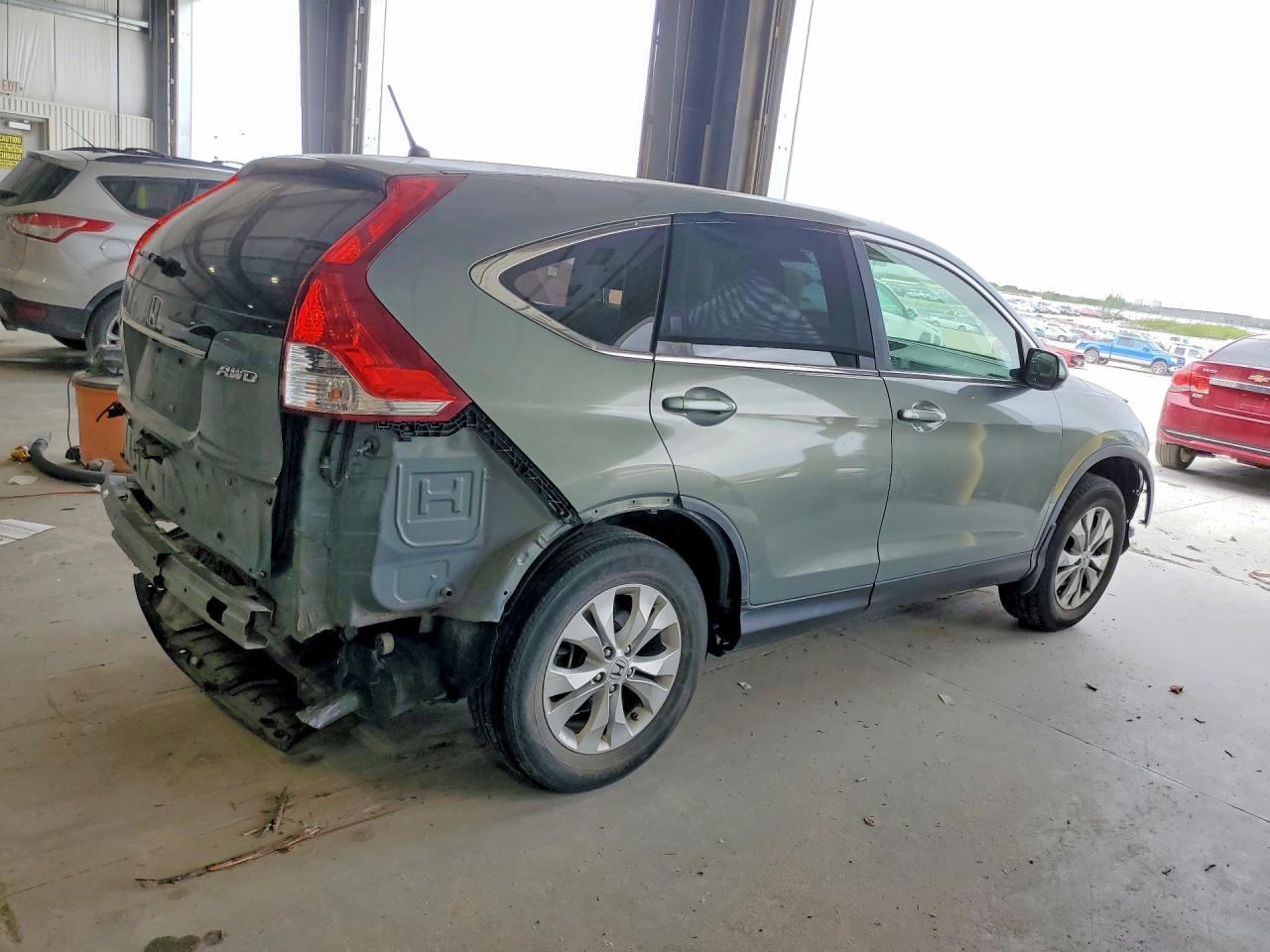 2012 Honda Cr-v Ex Charcoal vin: JHLRM4H54CC018672