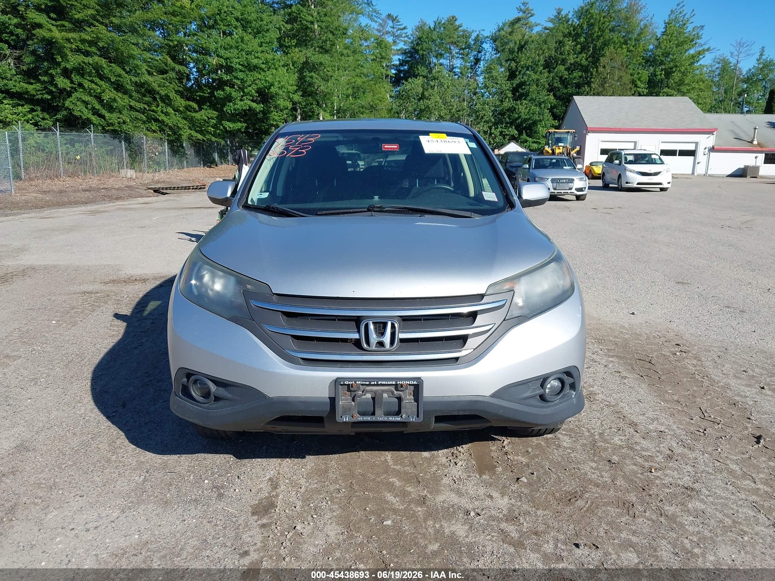 2012 Honda Cr-v Ex Silver vin: JHLRM4H55CC010368