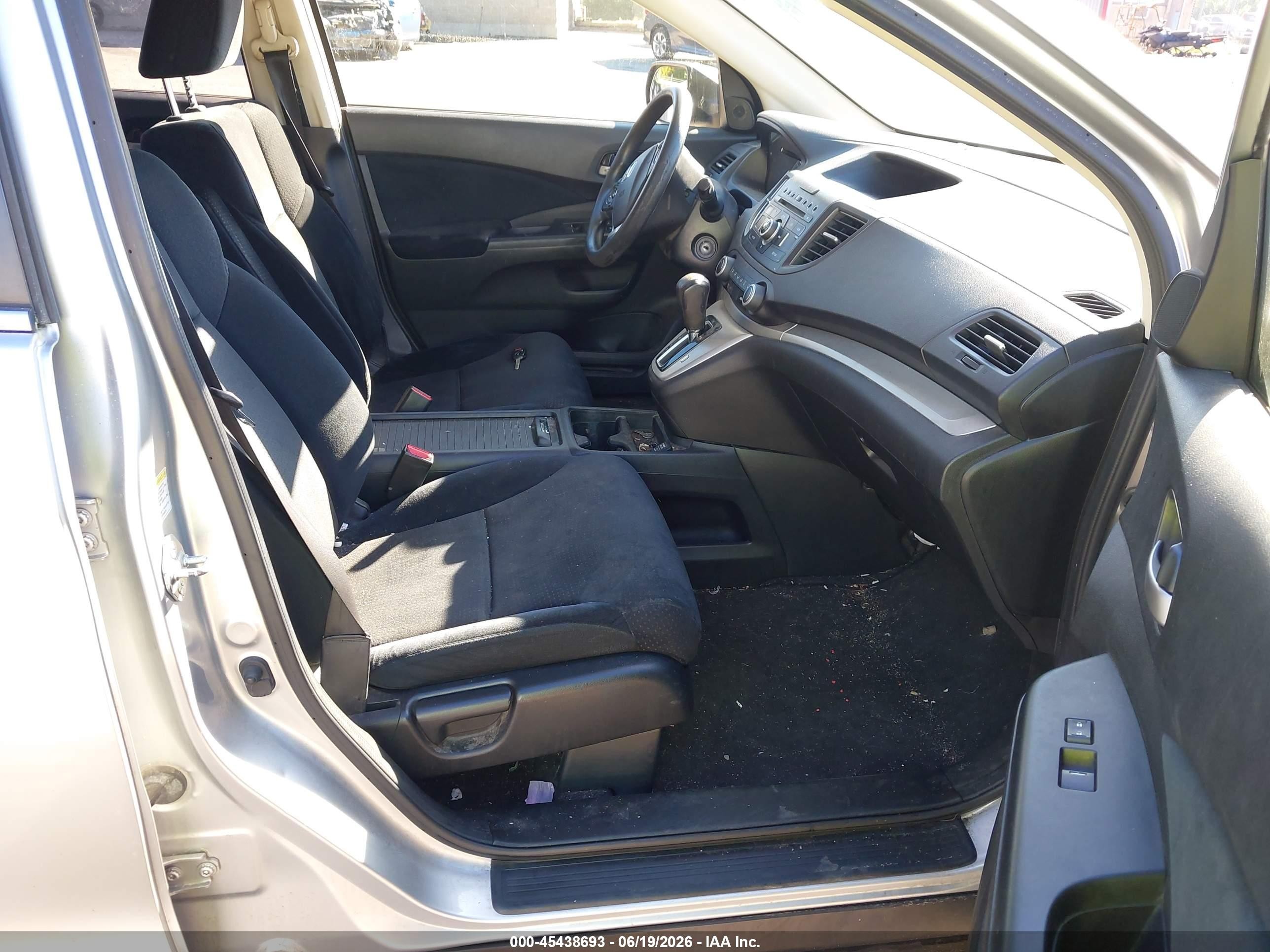 2012 Honda Cr-v Ex Silver vin: JHLRM4H55CC010368