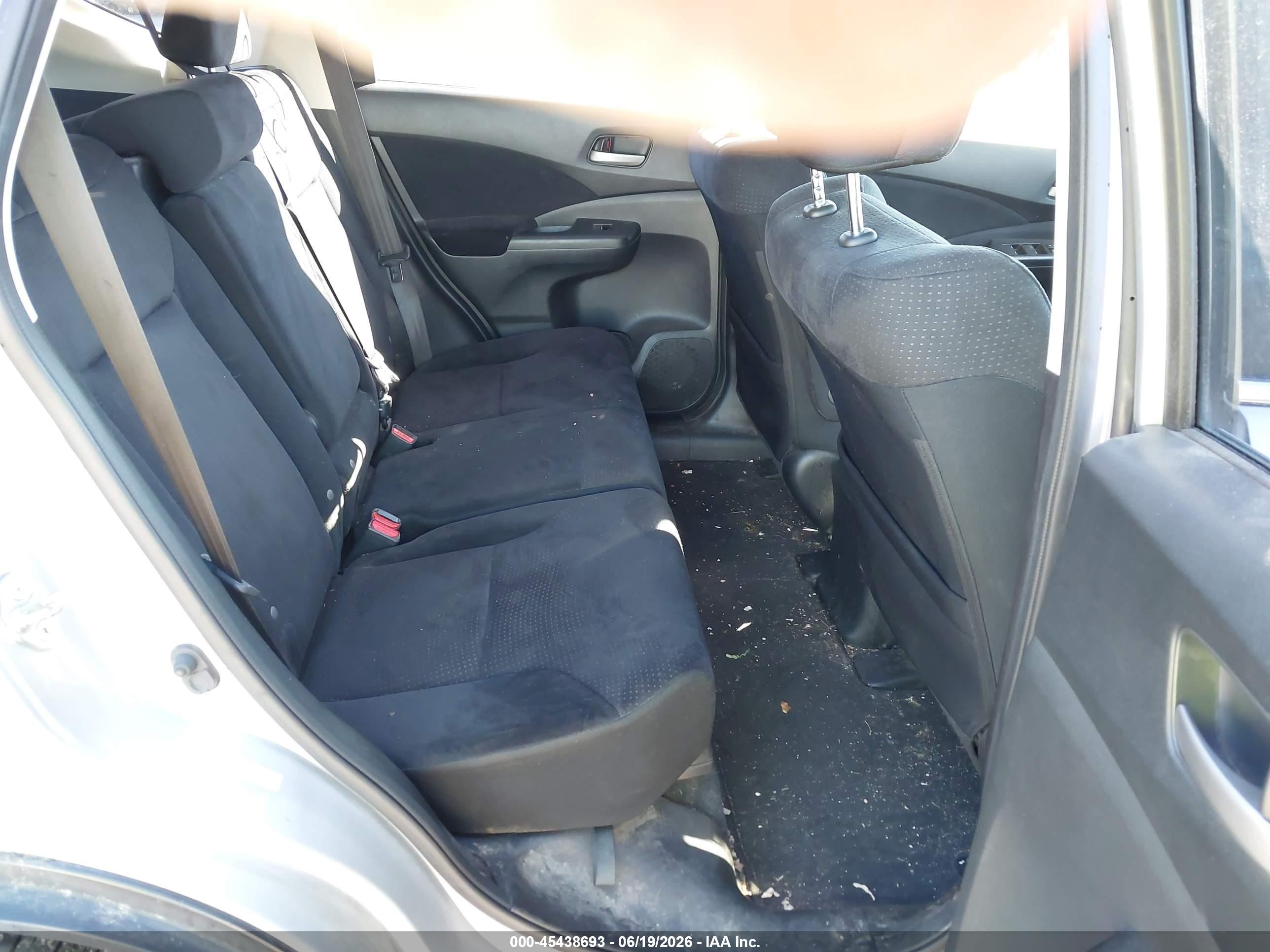 2012 Honda Cr-v Ex Silver vin: JHLRM4H55CC010368