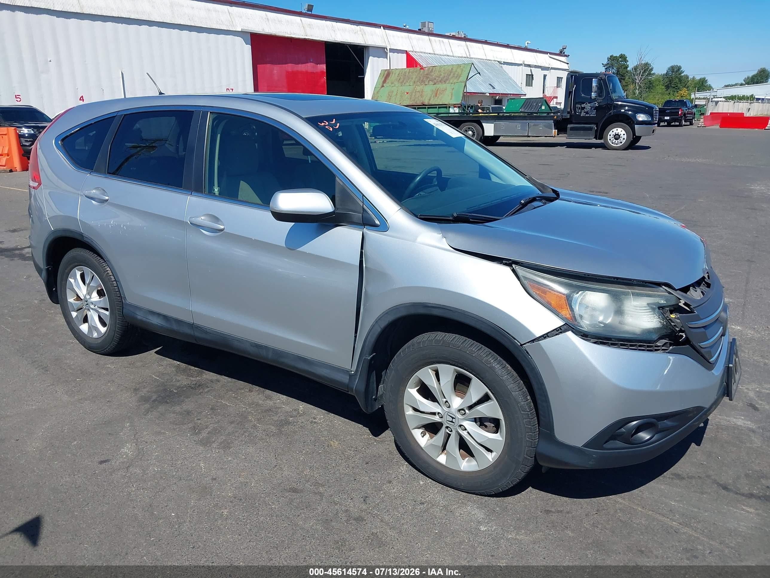 2012 Honda Cr-v Ex Серебряный vin: JHLRM4H55CC018910