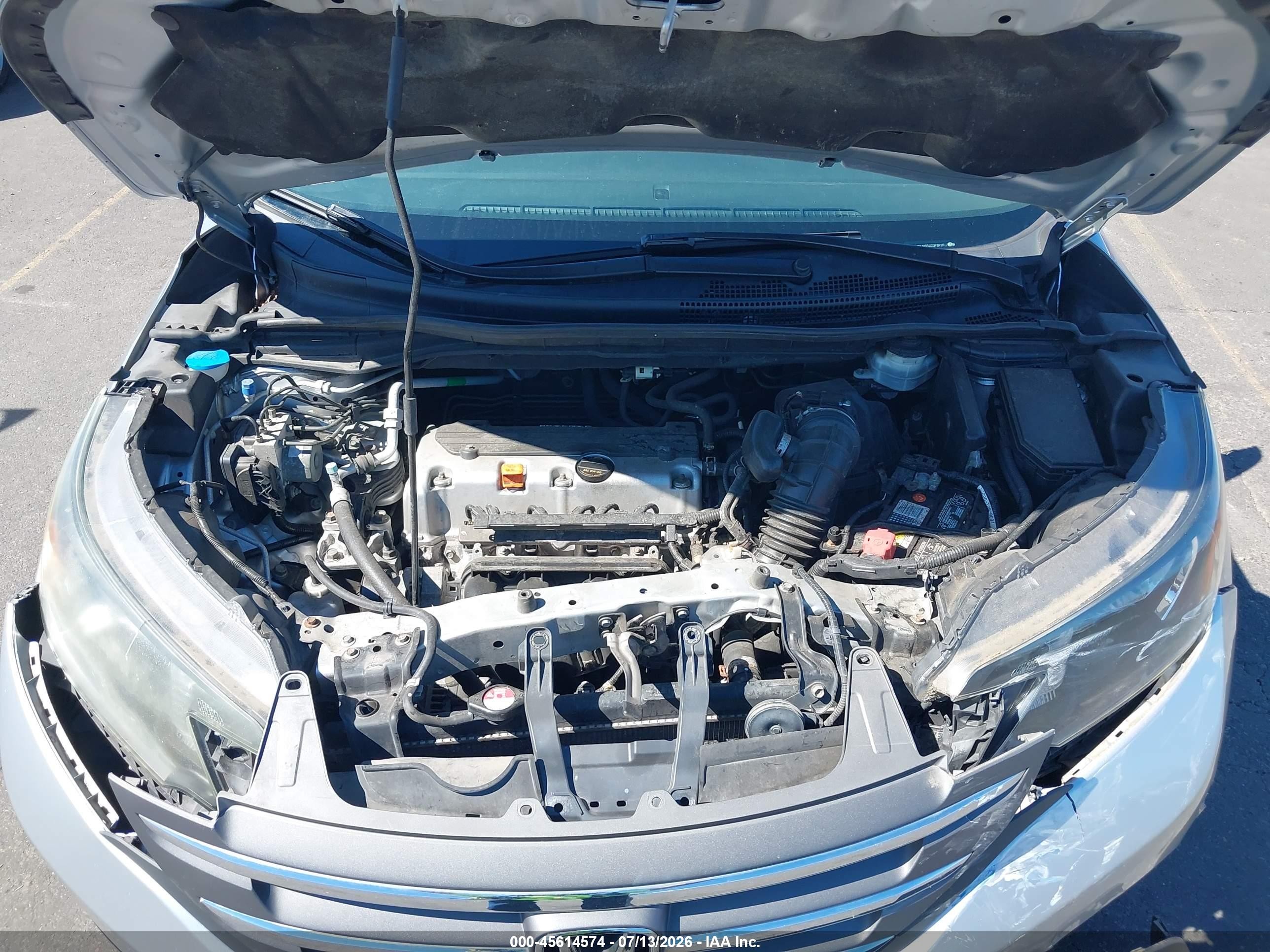 2012 Honda Cr-v Ex Серебряный vin: JHLRM4H55CC018910