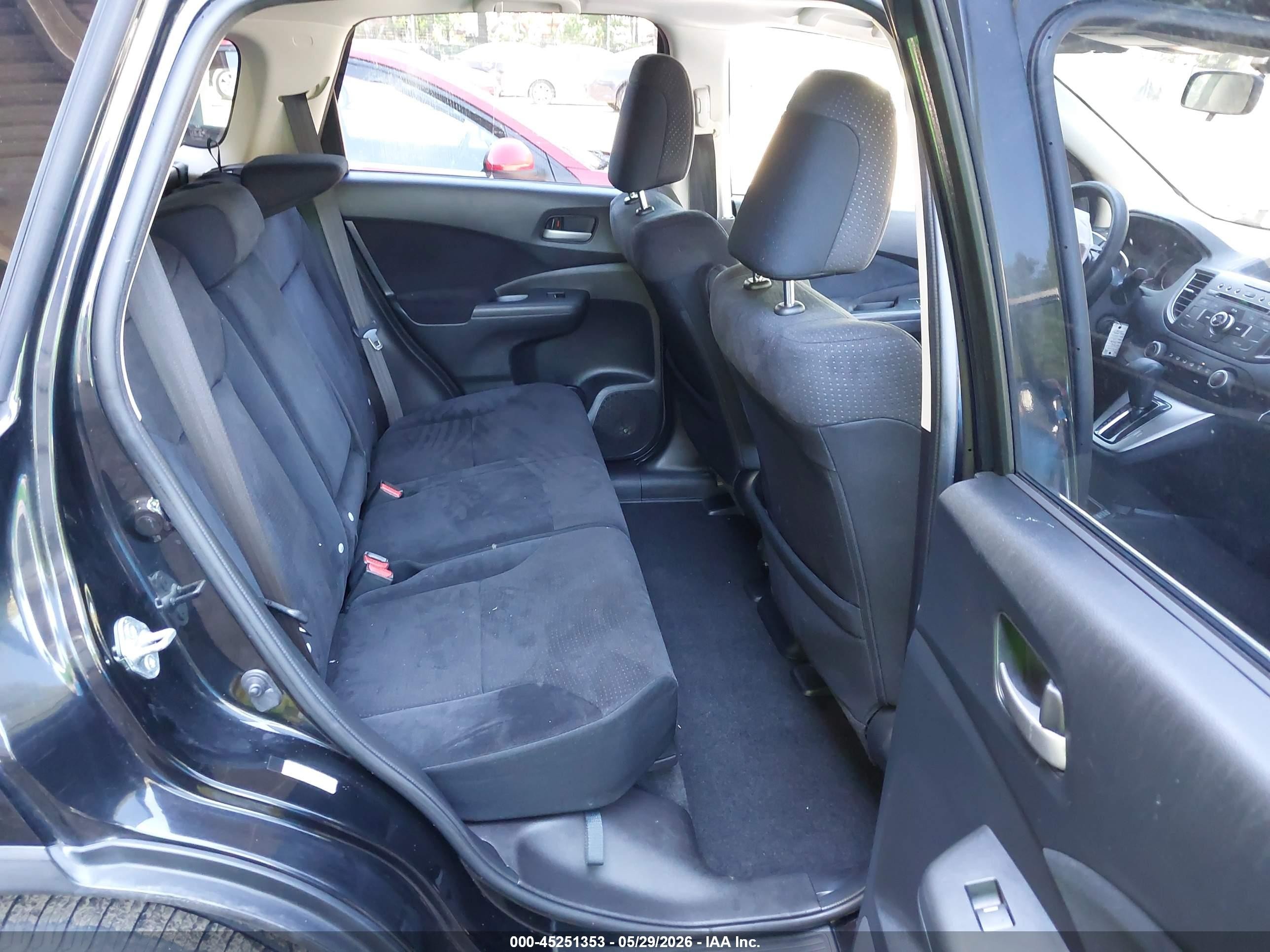 2012 Honda Cr-v Ex Black vin: JHLRM4H55CC027090