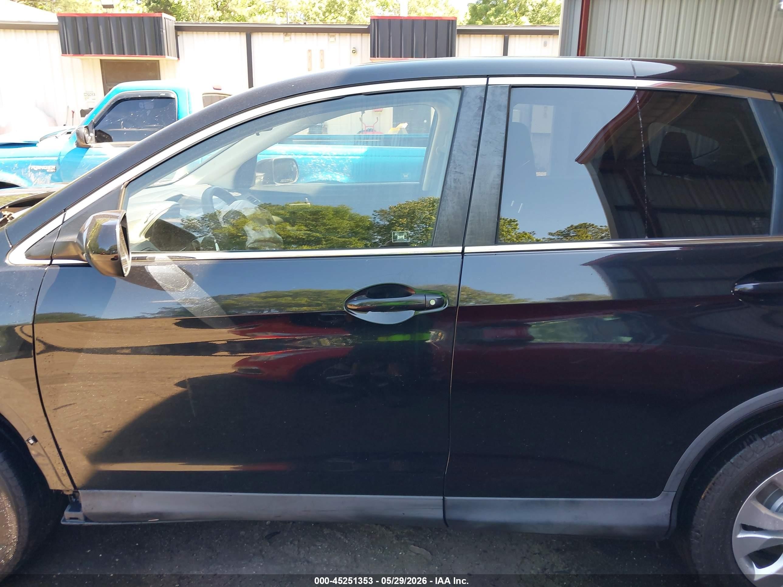 2012 Honda Cr-v Ex Black vin: JHLRM4H55CC027090