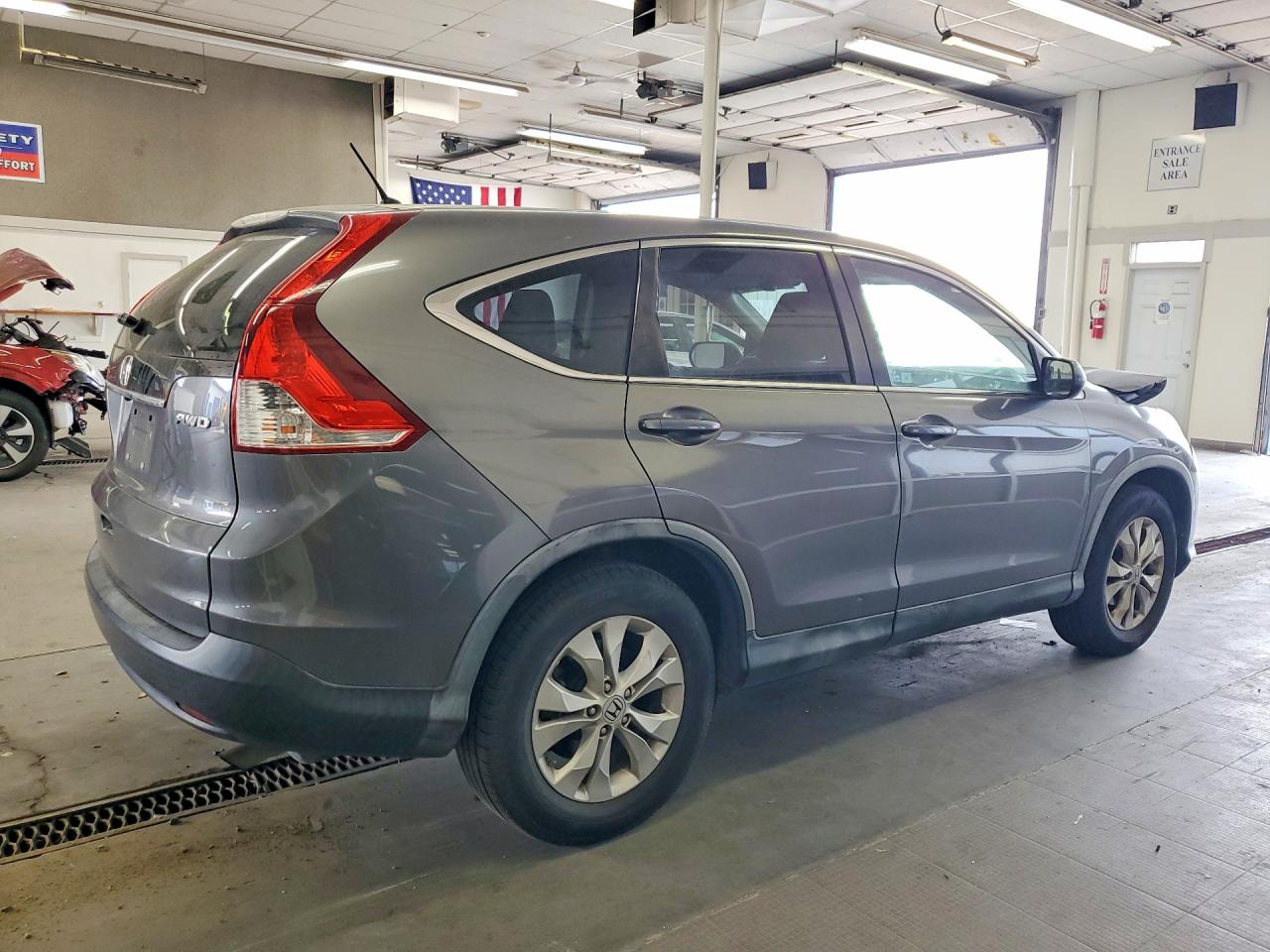 2012 Honda Cr-v Ex Серый vin: JHLRM4H56CC000402