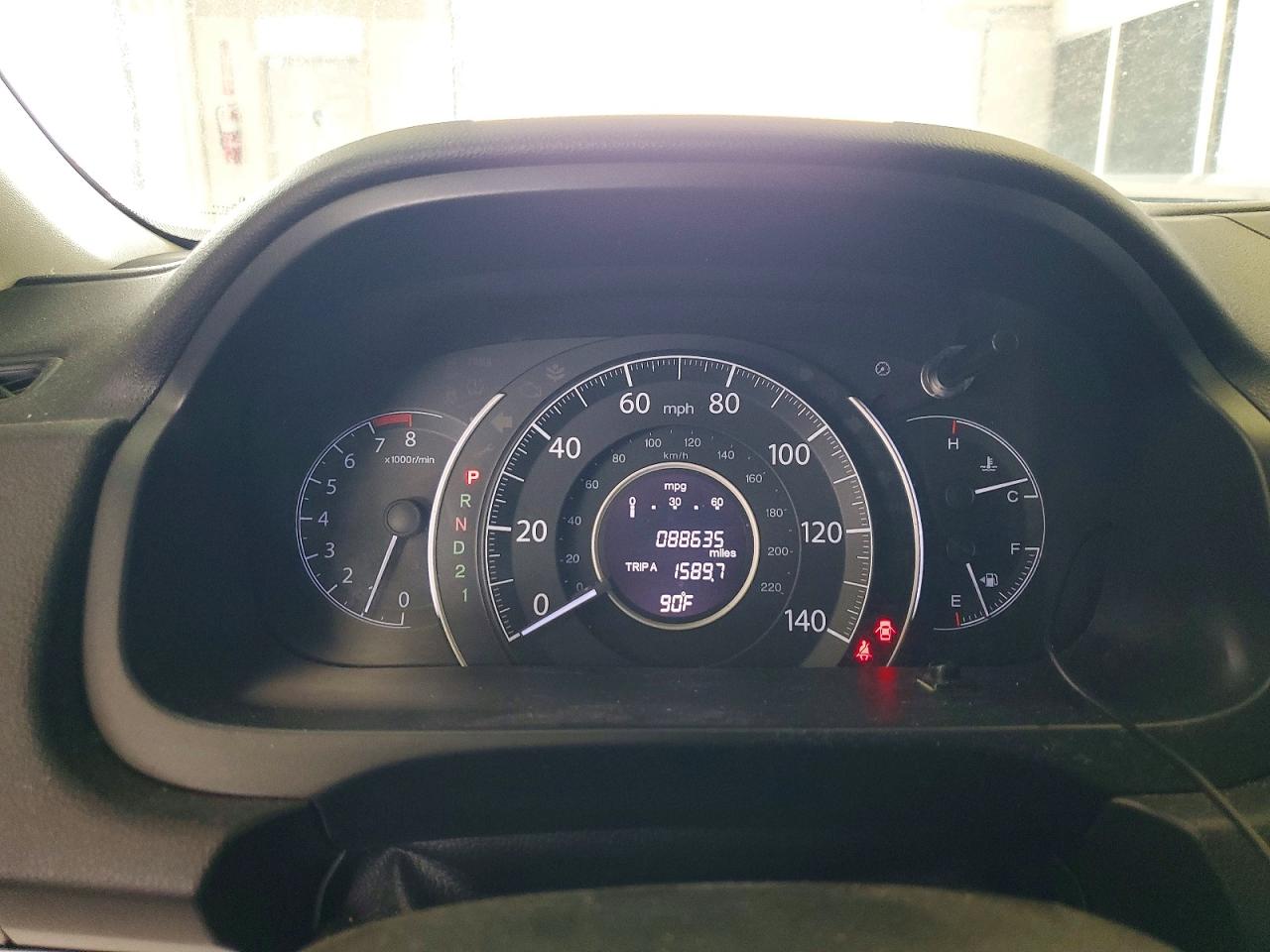 2012 Honda Cr-v Ex Серый vin: JHLRM4H56CC000402