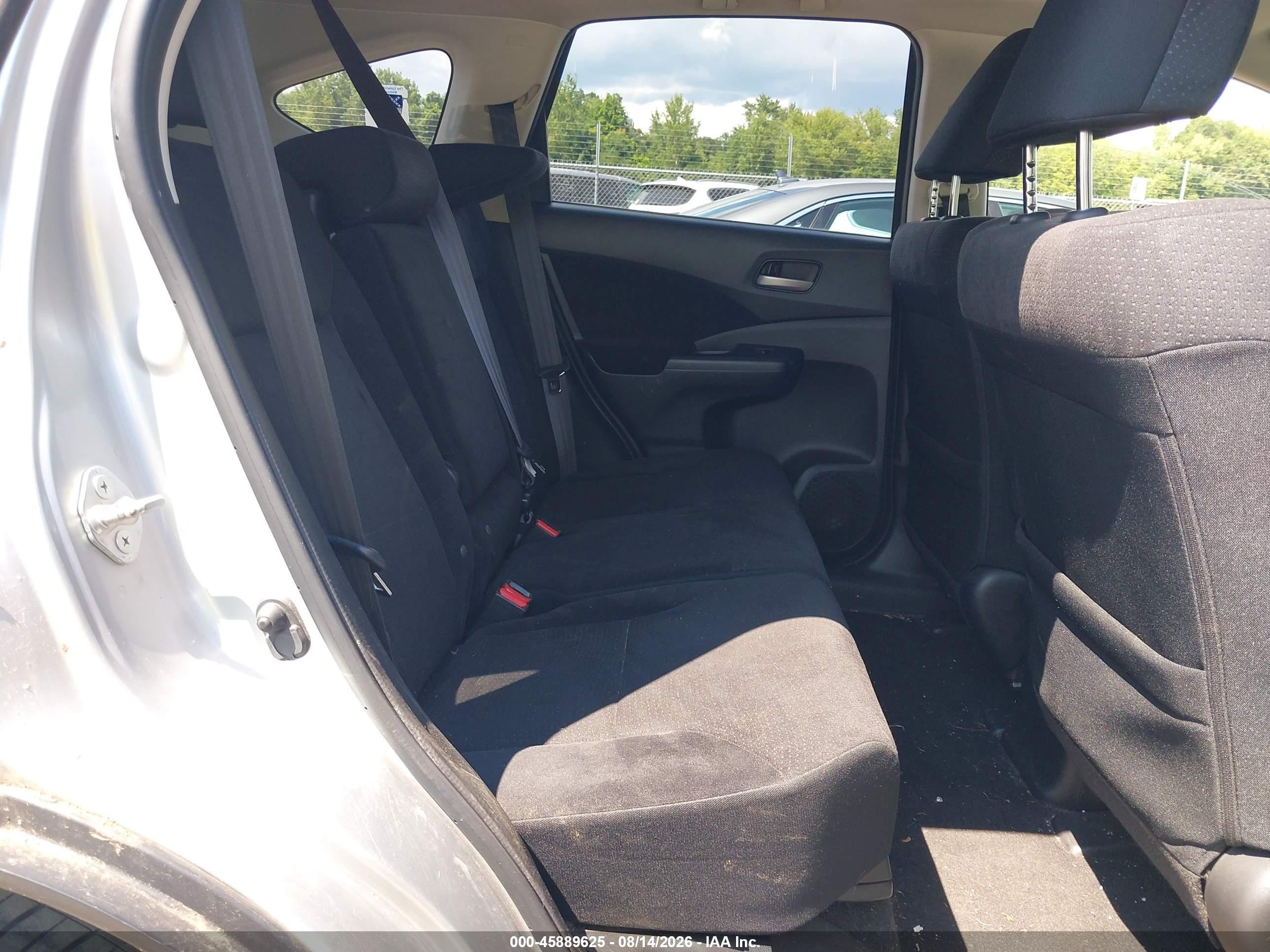 2012 Honda Cr-v Ex Silver vin: JHLRM4H56CC010959