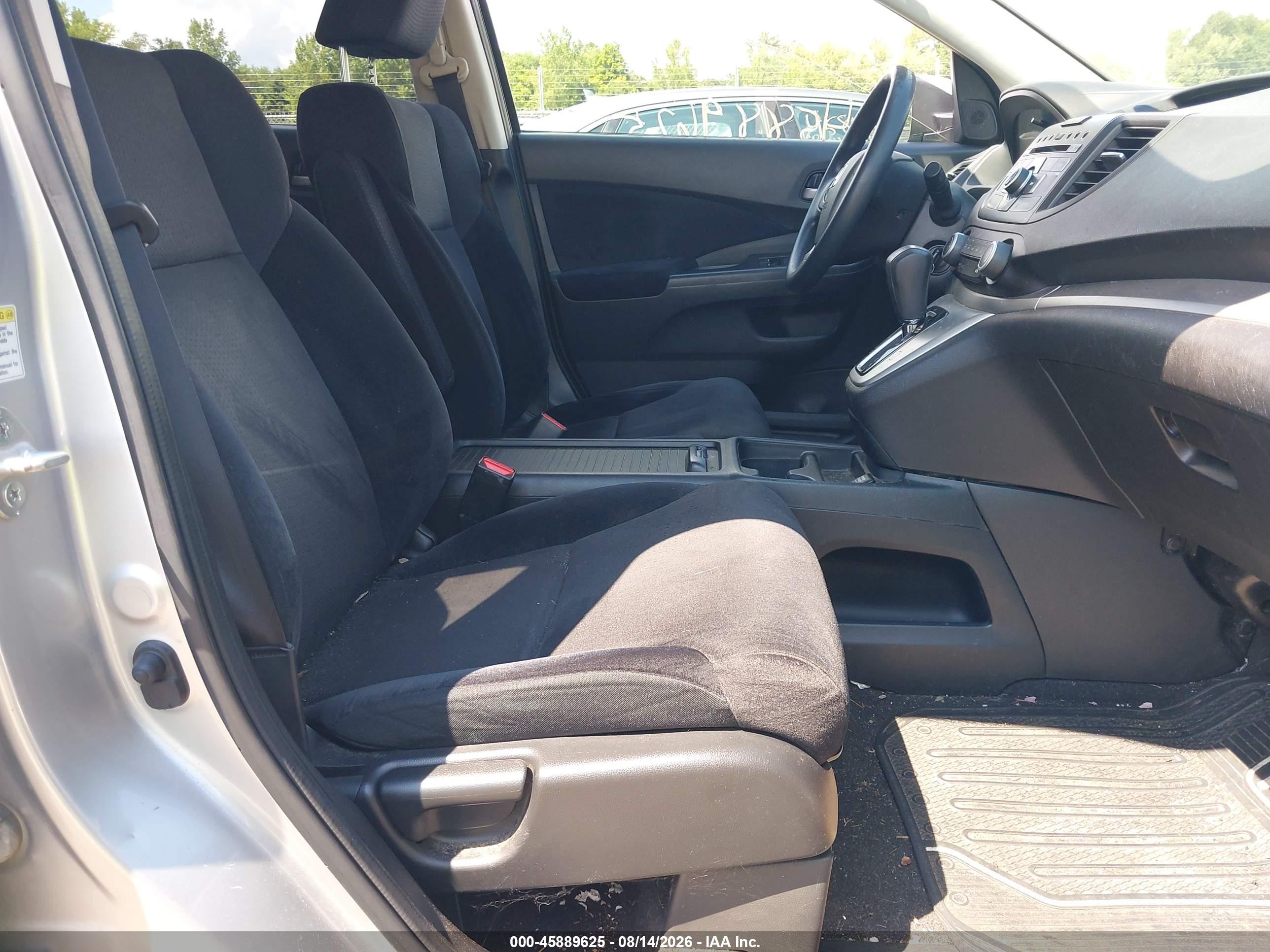 2012 Honda Cr-v Ex Silver vin: JHLRM4H56CC010959