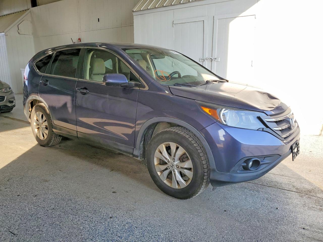 2012 Honda Cr-v Ex Blue vin: JHLRM4H56CC015384