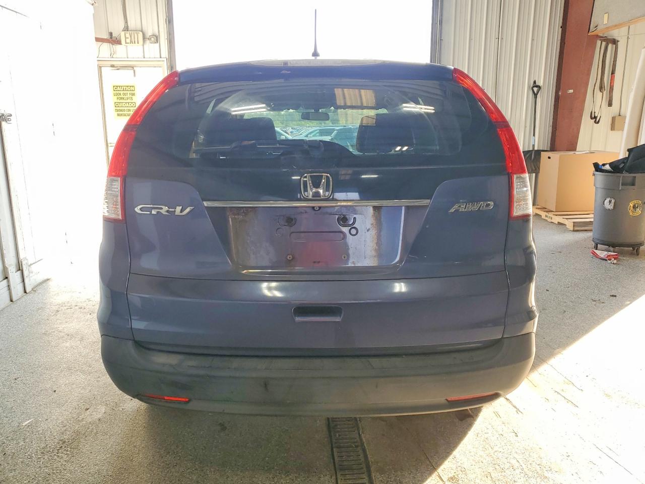 2012 Honda Cr-v Ex Blue vin: JHLRM4H56CC015384