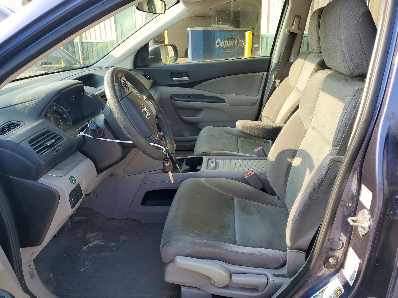 2012 Honda Cr-v Ex Blue vin: JHLRM4H56CC015384