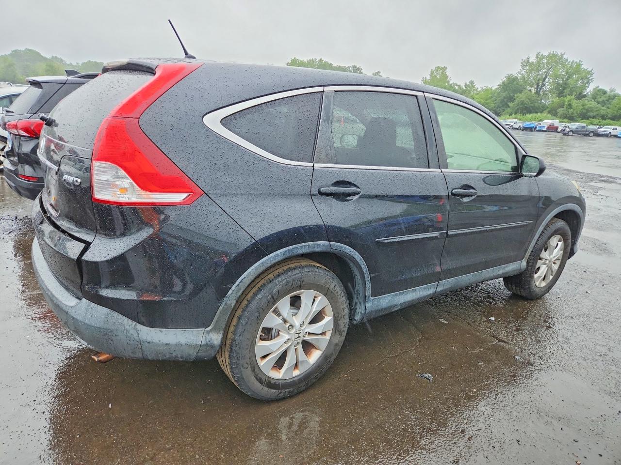 2012 Honda Cr-v Ex Black vin: JHLRM4H56CC016017