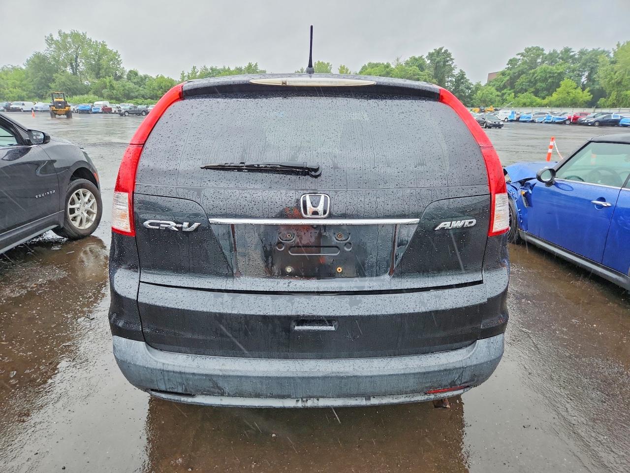 2012 Honda Cr-v Ex Black vin: JHLRM4H56CC016017