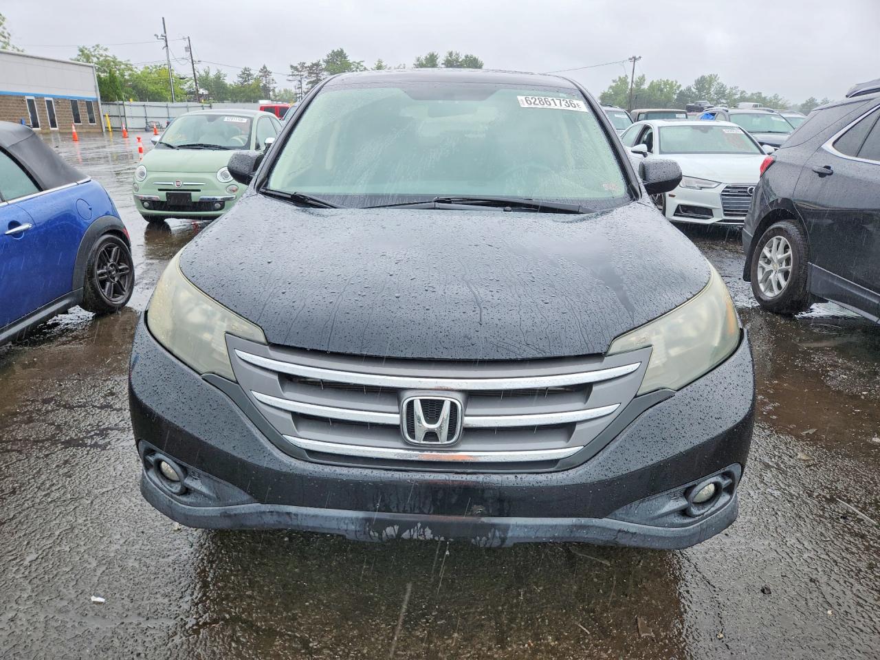 2012 Honda Cr-v Ex Black vin: JHLRM4H56CC016017