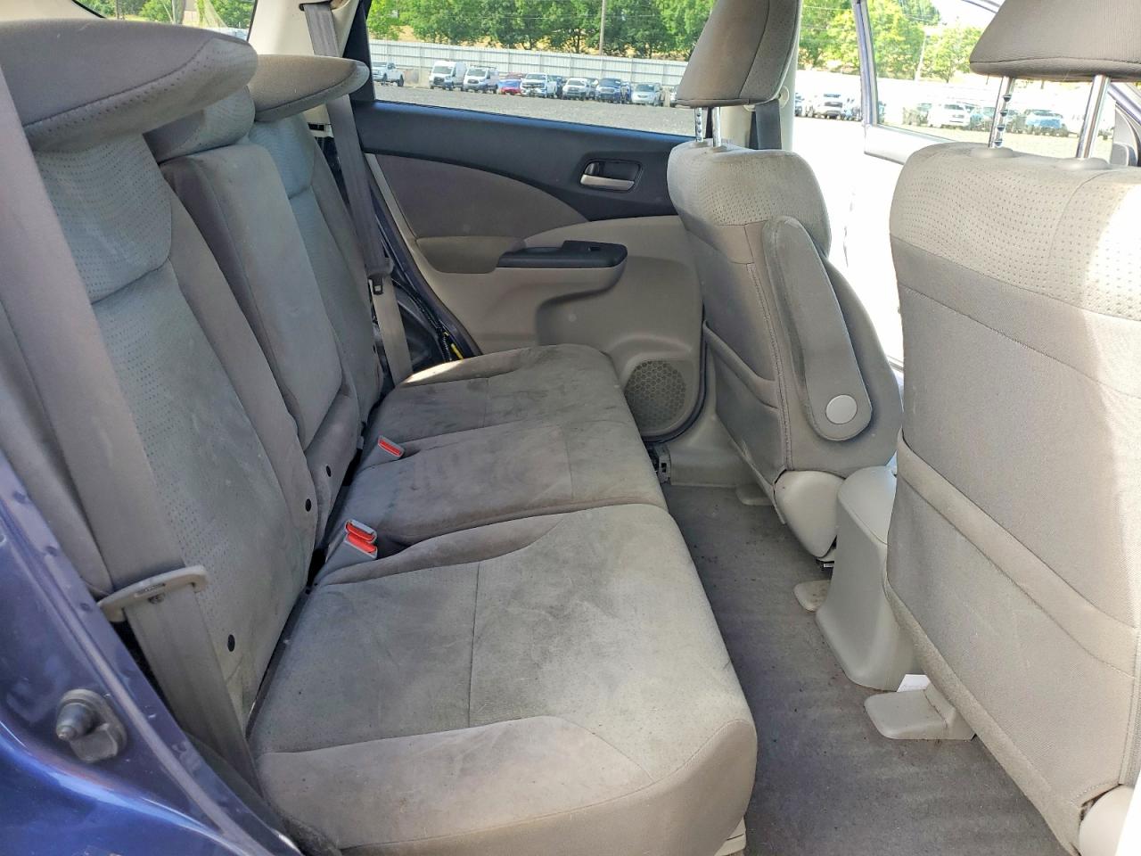 2012 Honda Cr-v Ex Blue vin: JHLRM4H56CC029317
