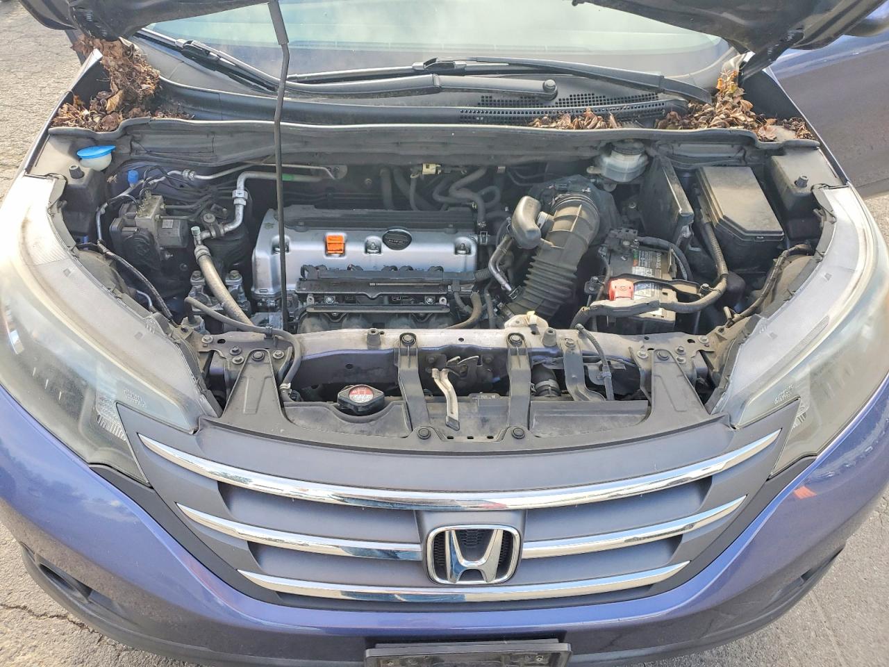 2012 Honda Cr-v Ex Blue vin: JHLRM4H56CC029317