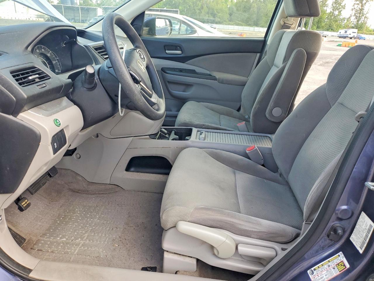 2012 Honda Cr-v Ex Blue vin: JHLRM4H56CC029317