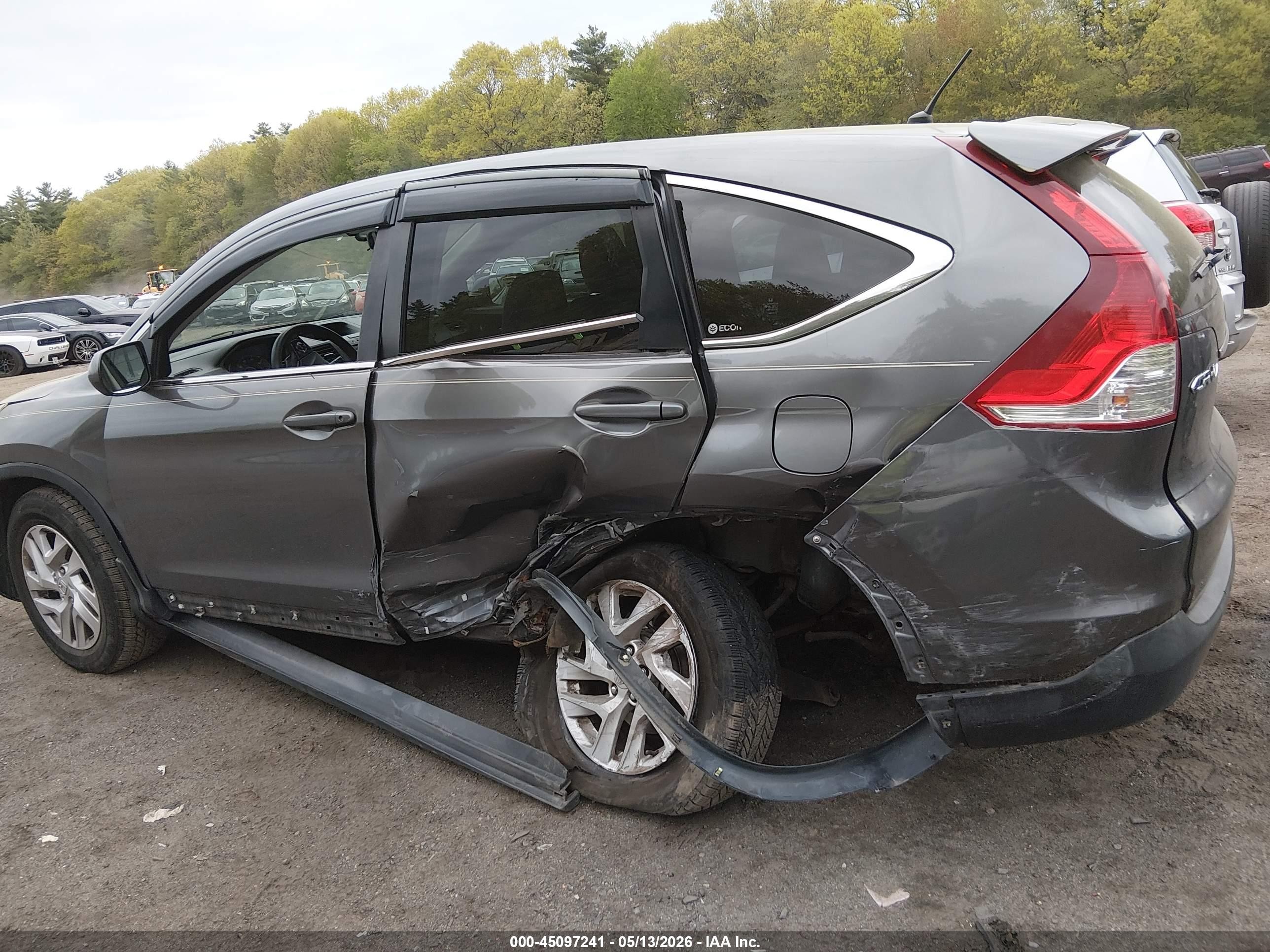2012 Honda Cr-v Ex Gray vin: JHLRM4H57CC001171