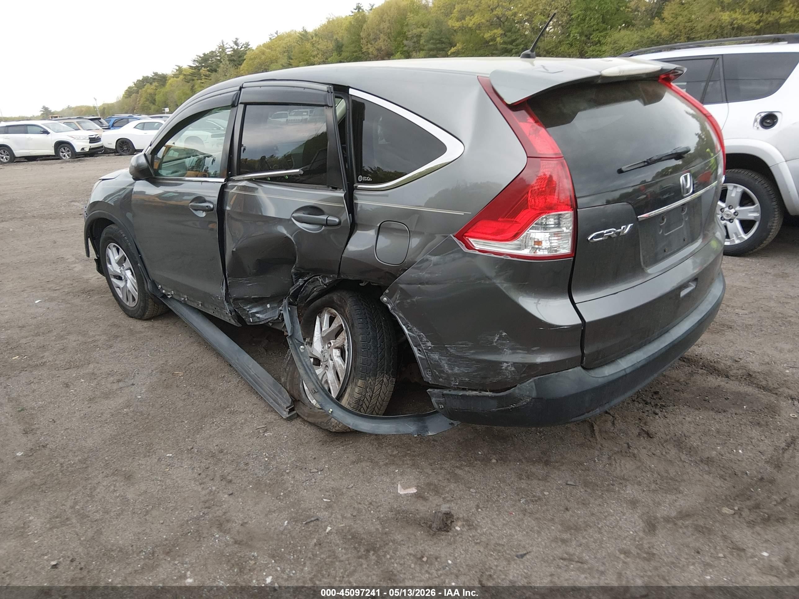 2012 Honda Cr-v Ex Gray vin: JHLRM4H57CC001171