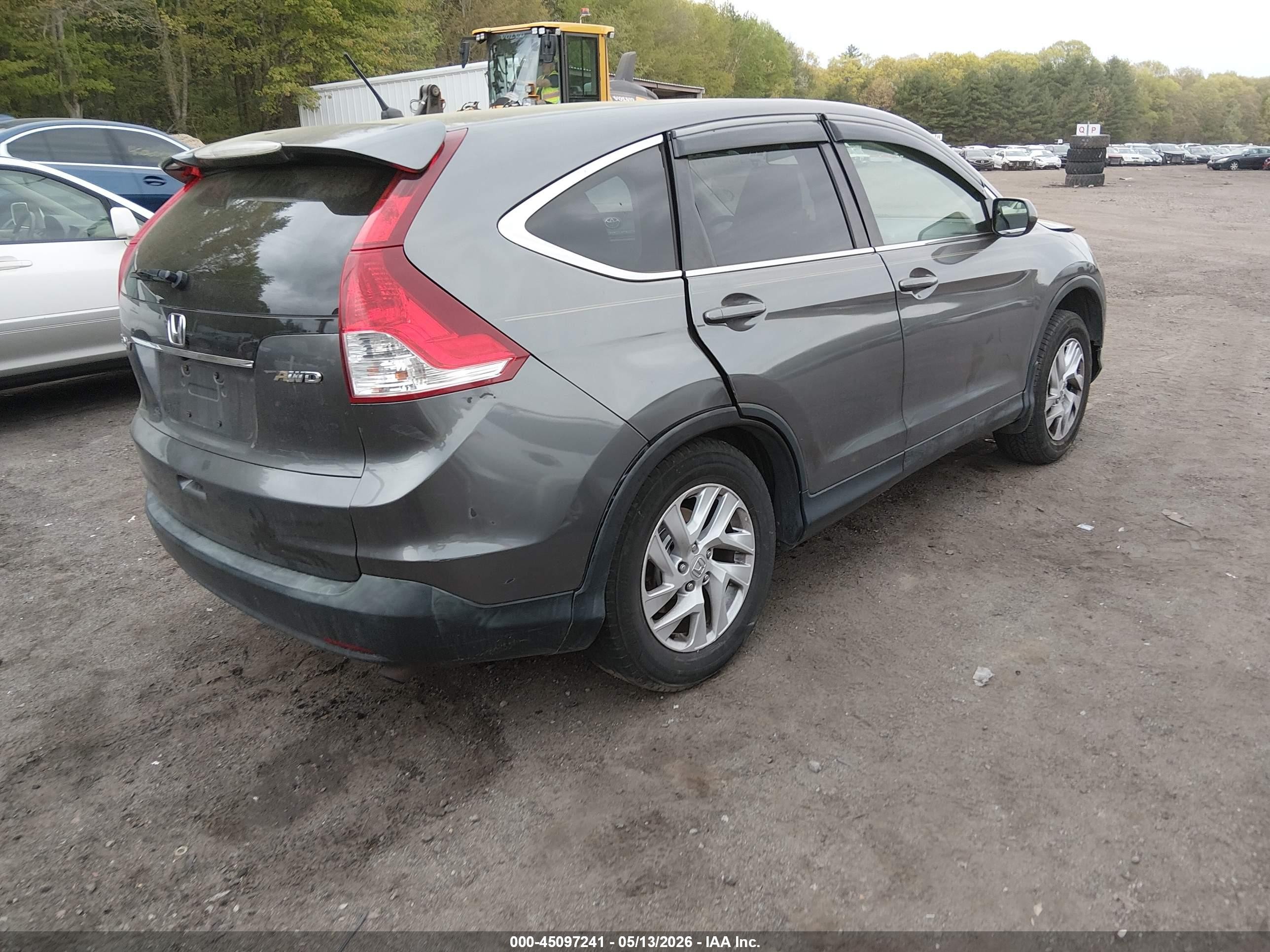 2012 Honda Cr-v Ex Gray vin: JHLRM4H57CC001171