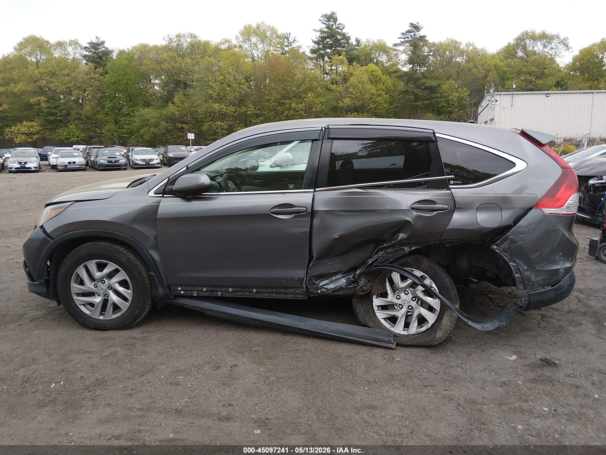 2012 Honda Cr-v Ex Gray vin: JHLRM4H57CC001171