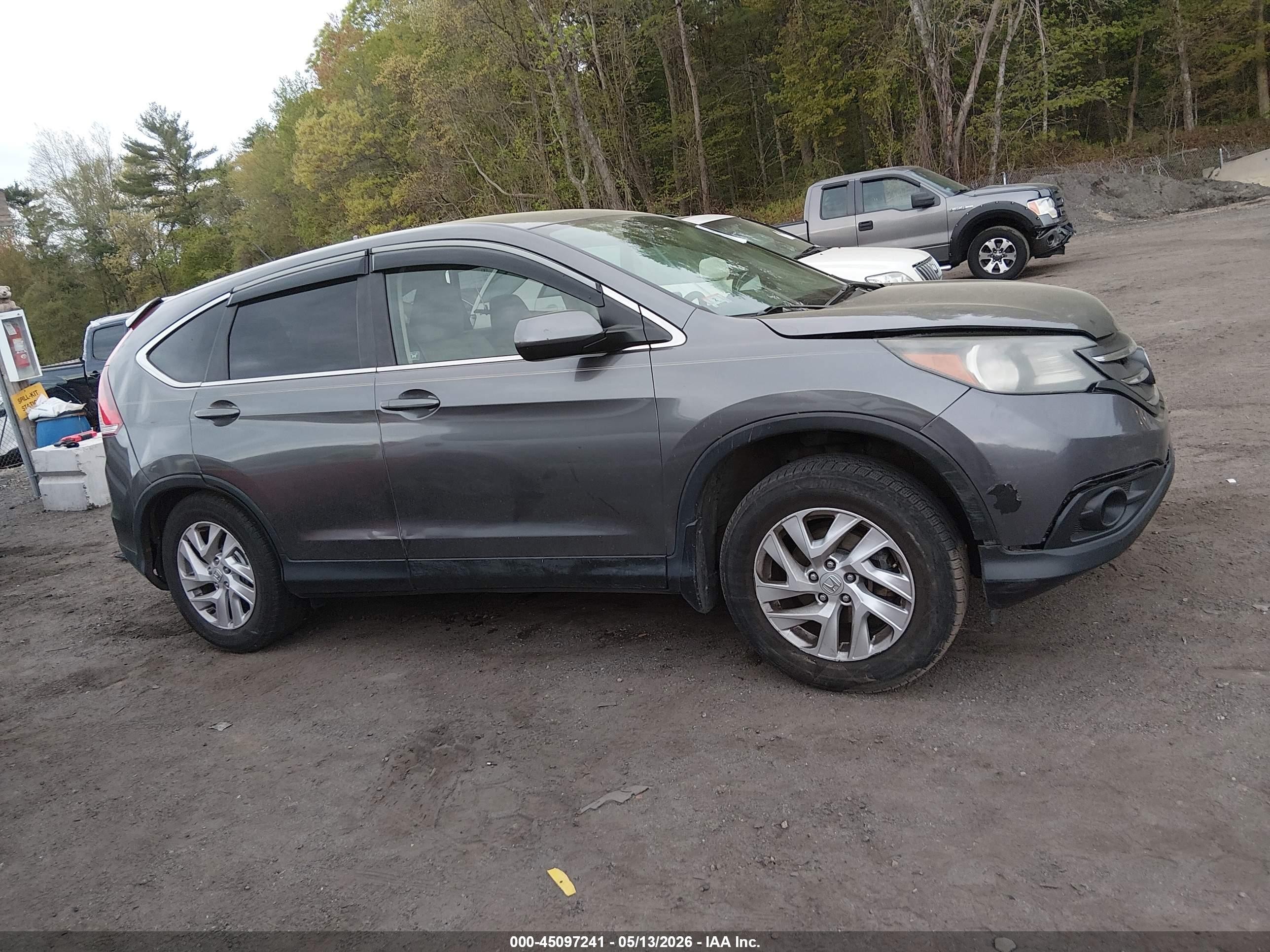 2012 Honda Cr-v Ex Gray vin: JHLRM4H57CC001171