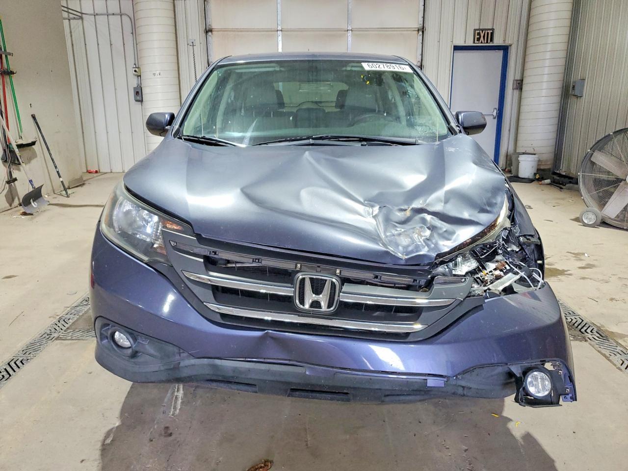2012 Honda Cr-v Ex Blue vin: JHLRM4H57CC017497