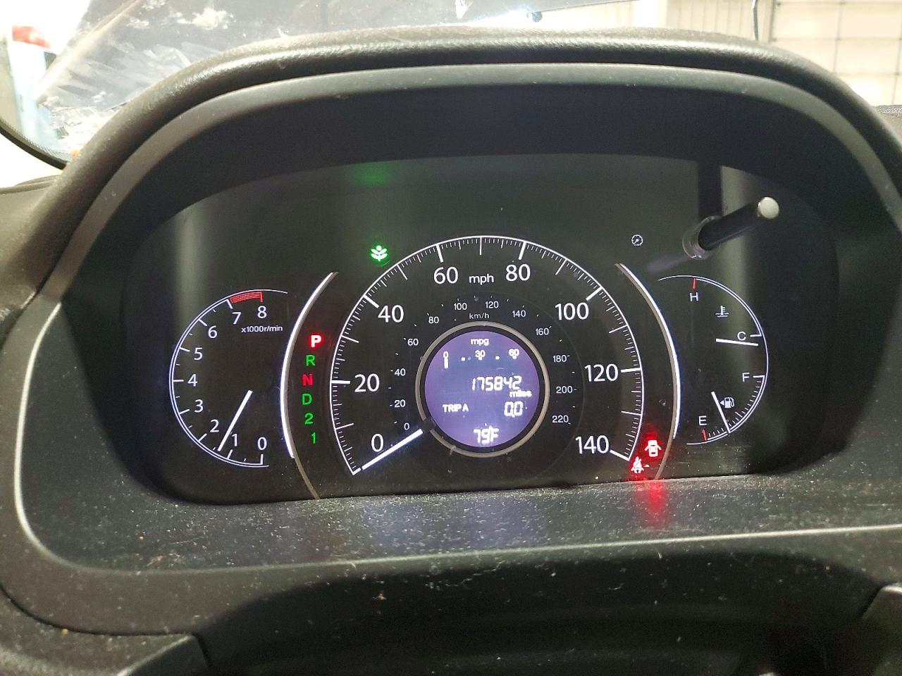 2012 Honda Cr-v Ex Blue vin: JHLRM4H57CC017497