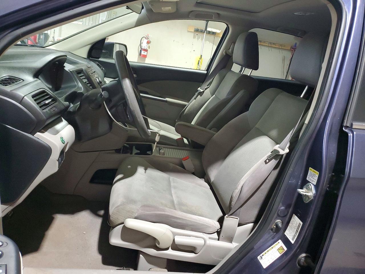 2012 Honda Cr-v Ex Blue vin: JHLRM4H57CC017497