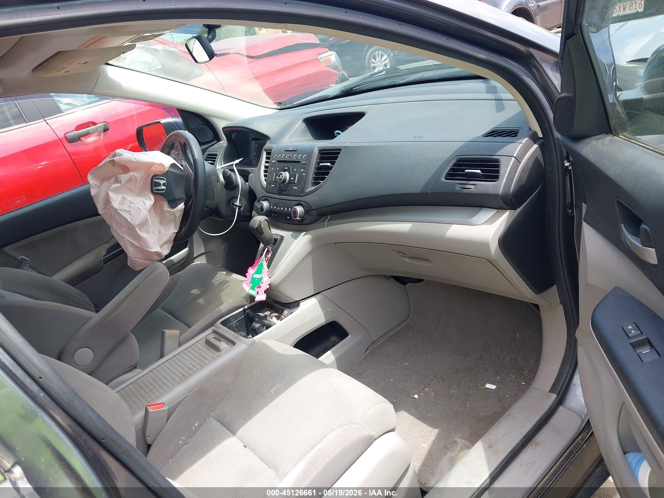 2012 Honda Cr-v Ex Gray vin: JHLRM4H58CC001163