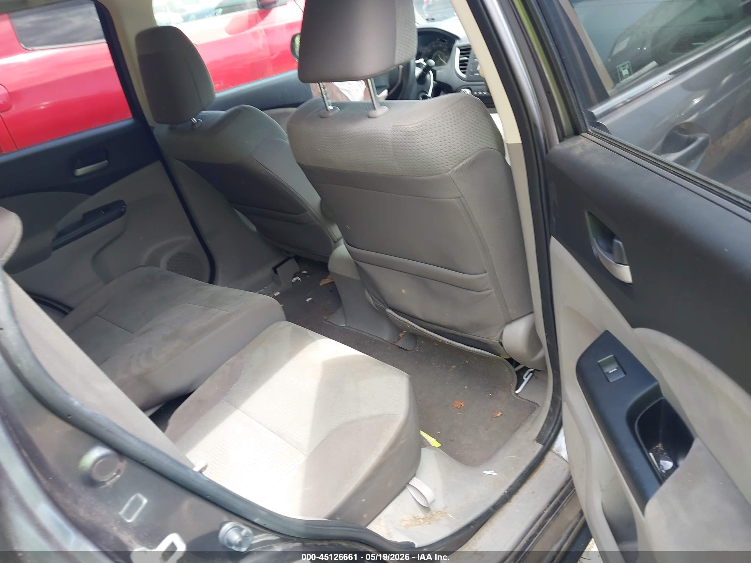 2012 Honda Cr-v Ex Gray vin: JHLRM4H58CC001163