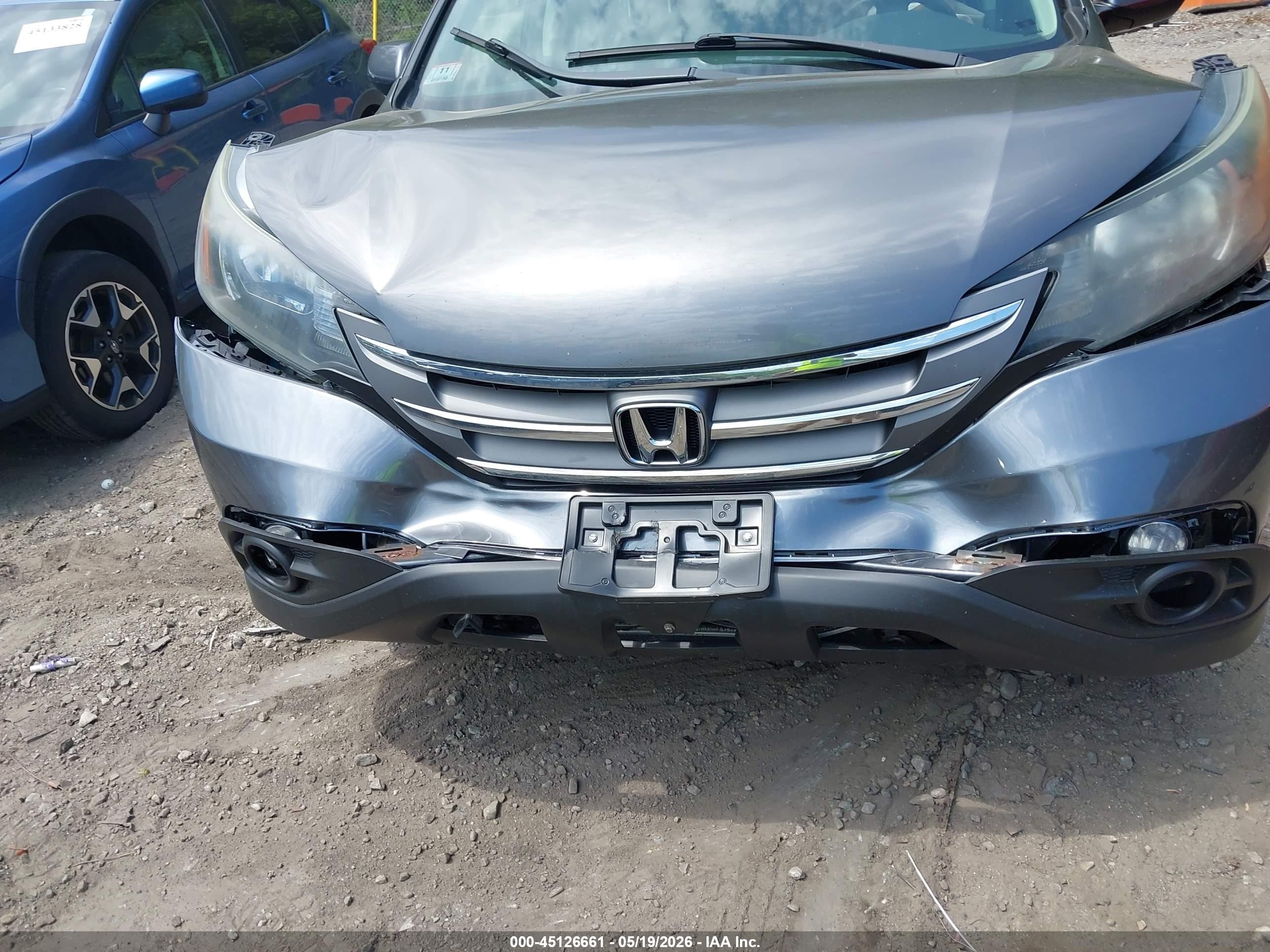 2012 Honda Cr-v Ex Gray vin: JHLRM4H58CC001163
