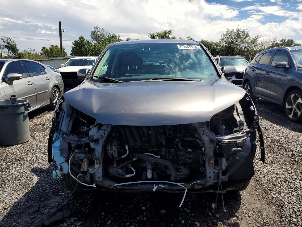 2012 Honda Cr-v Ex Gray vin: JHLRM4H58CC001163