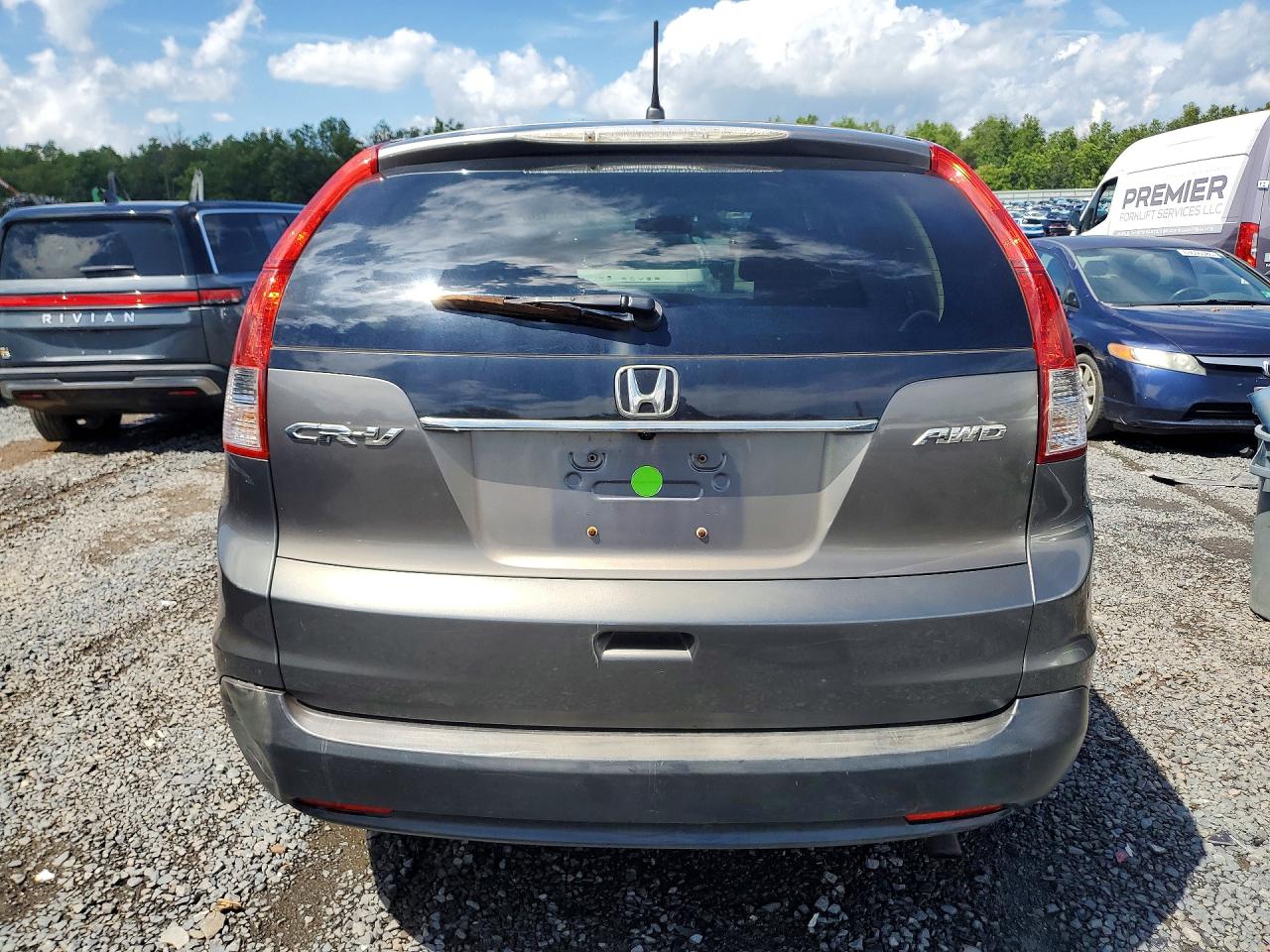 2012 Honda Cr-v Ex Gray vin: JHLRM4H58CC001163