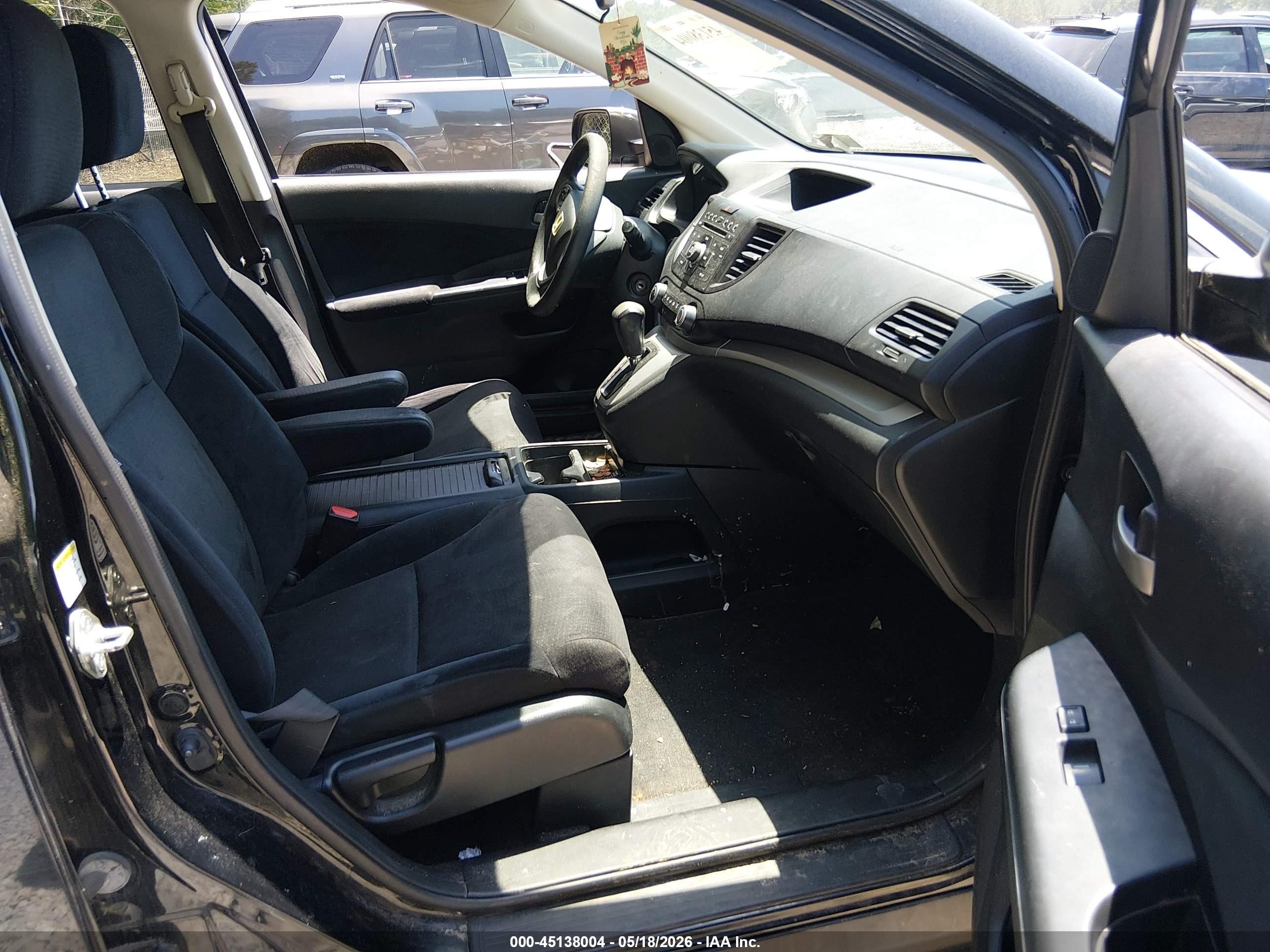 2012 Honda Cr-v Ex Black vin: JHLRM4H58CC016018