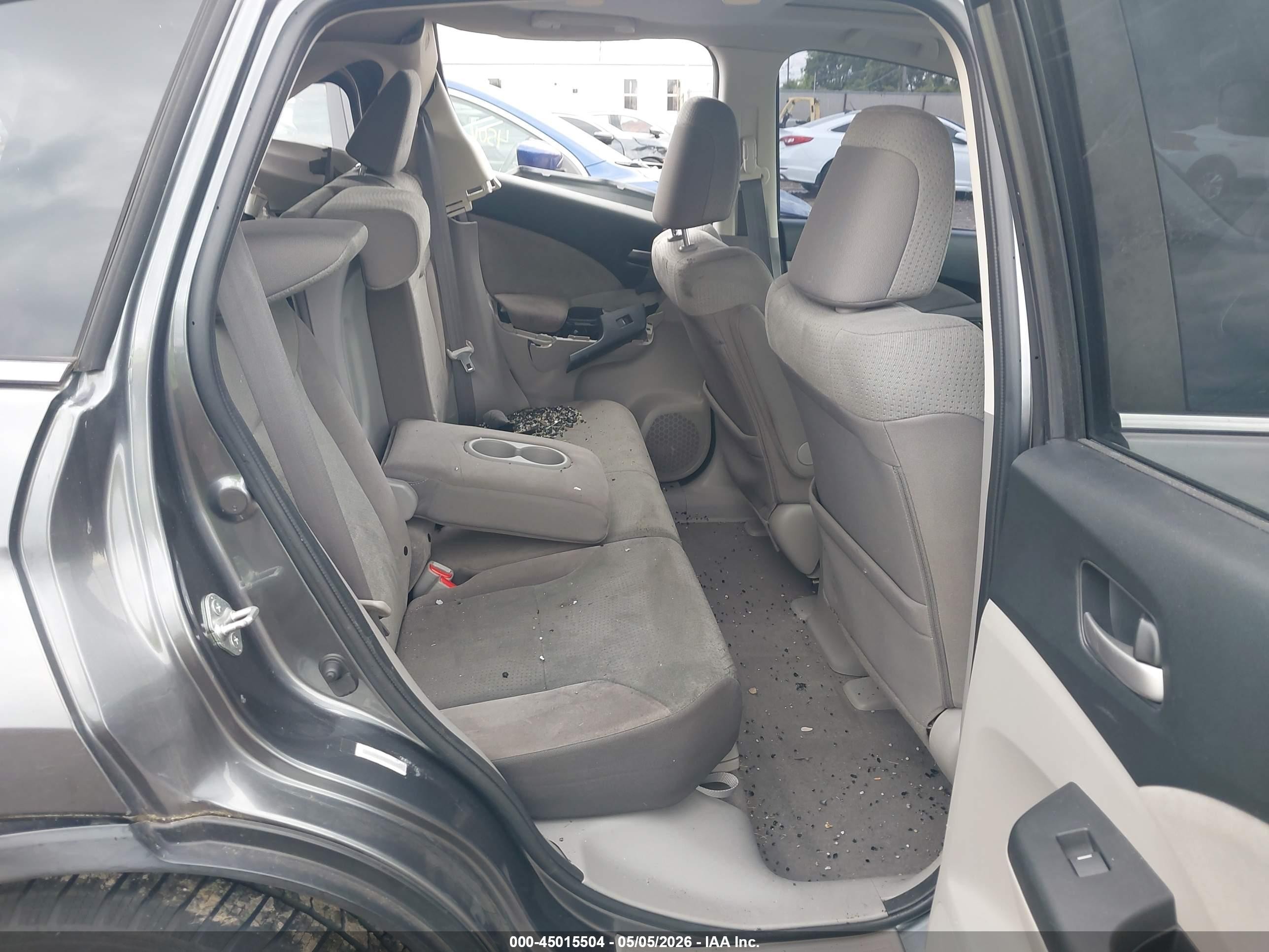 2012 Honda Cr-v Ex Серый vin: JHLRM4H58CC020537