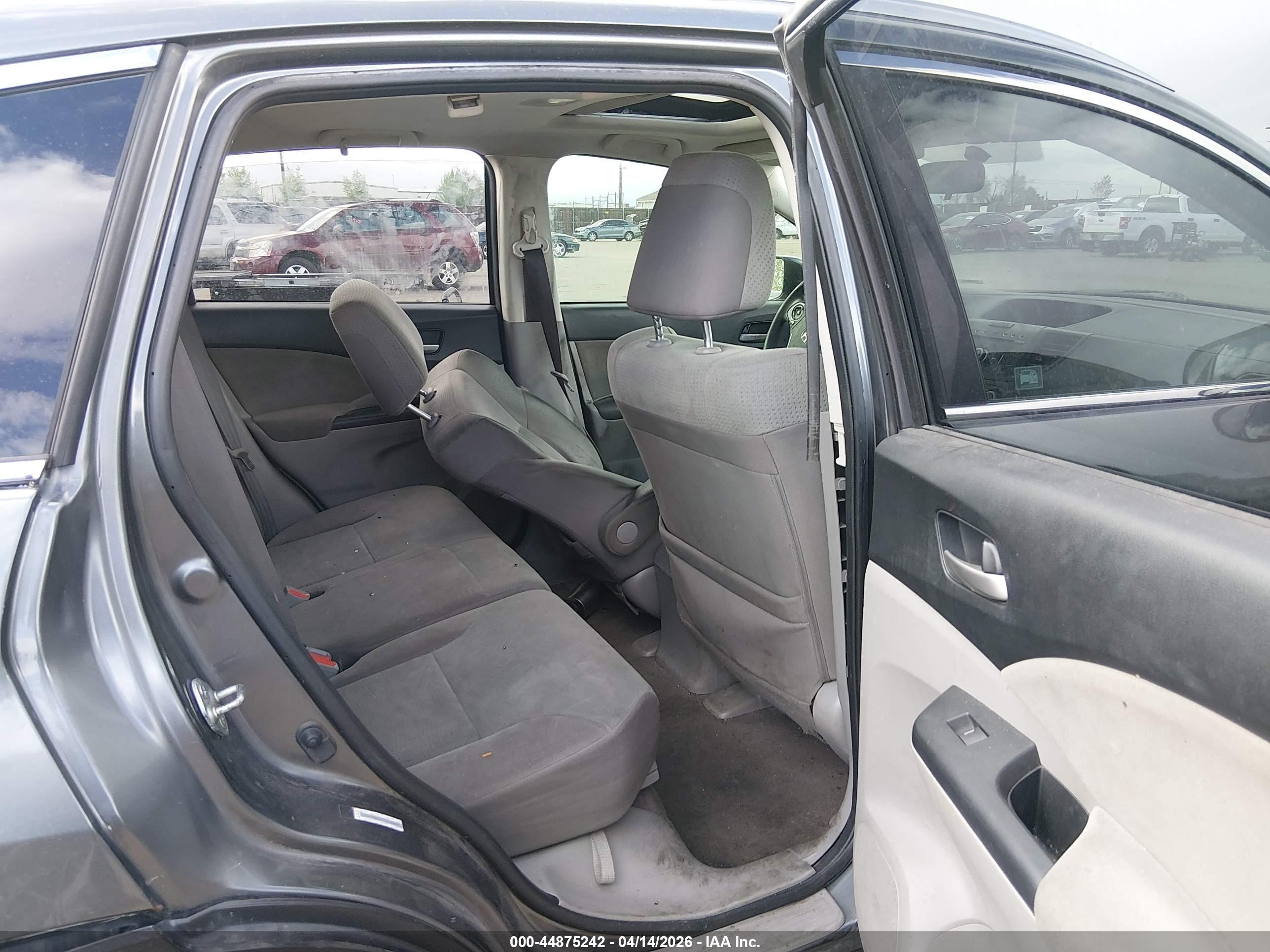 2012 Honda Cr-v Ex Gray vin: JHLRM4H58CC024989