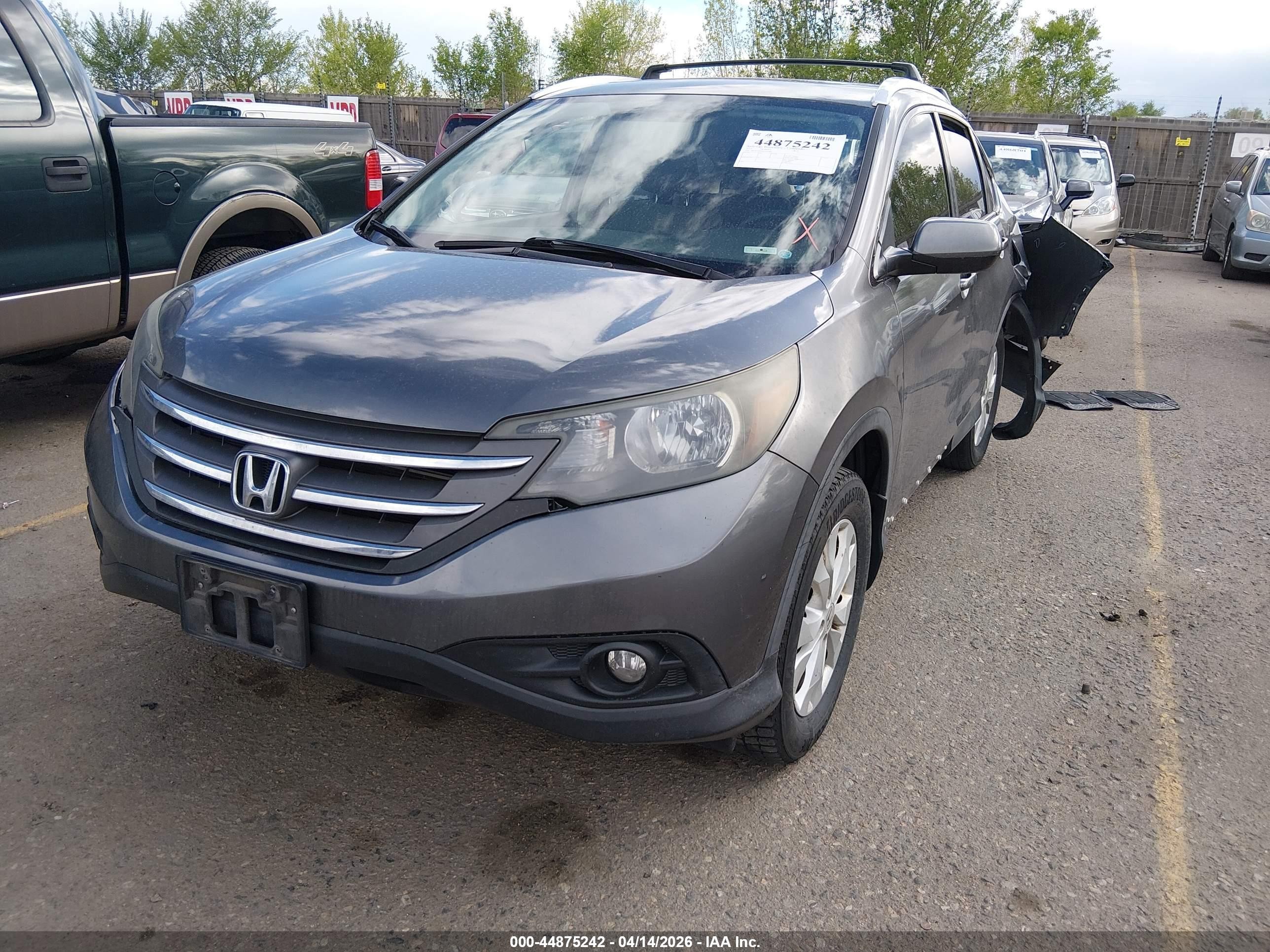 2012 Honda Cr-v Ex Gray vin: JHLRM4H58CC024989