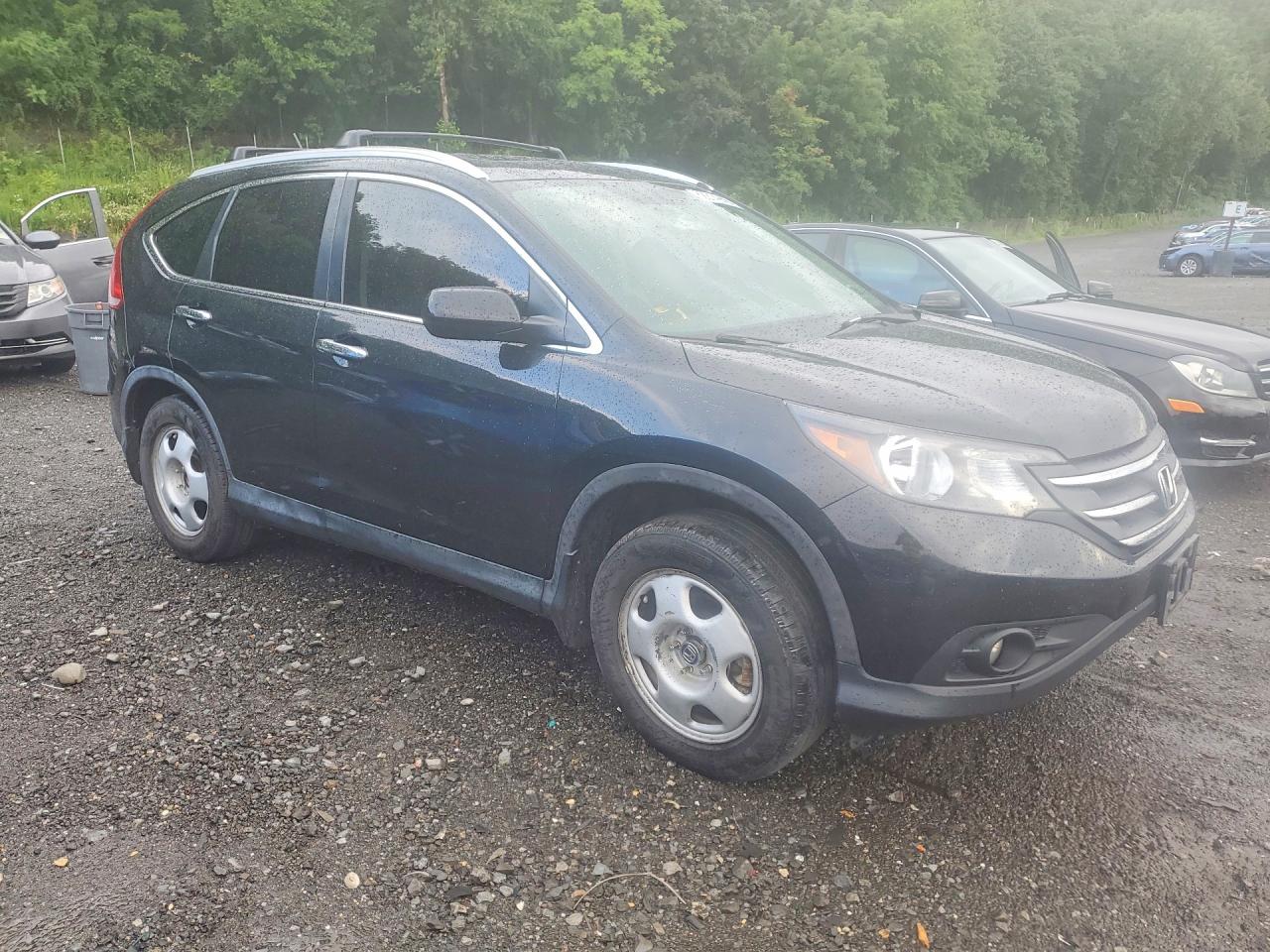 2012 Honda Cr-v Ex Black vin: JHLRM4H59CC003830