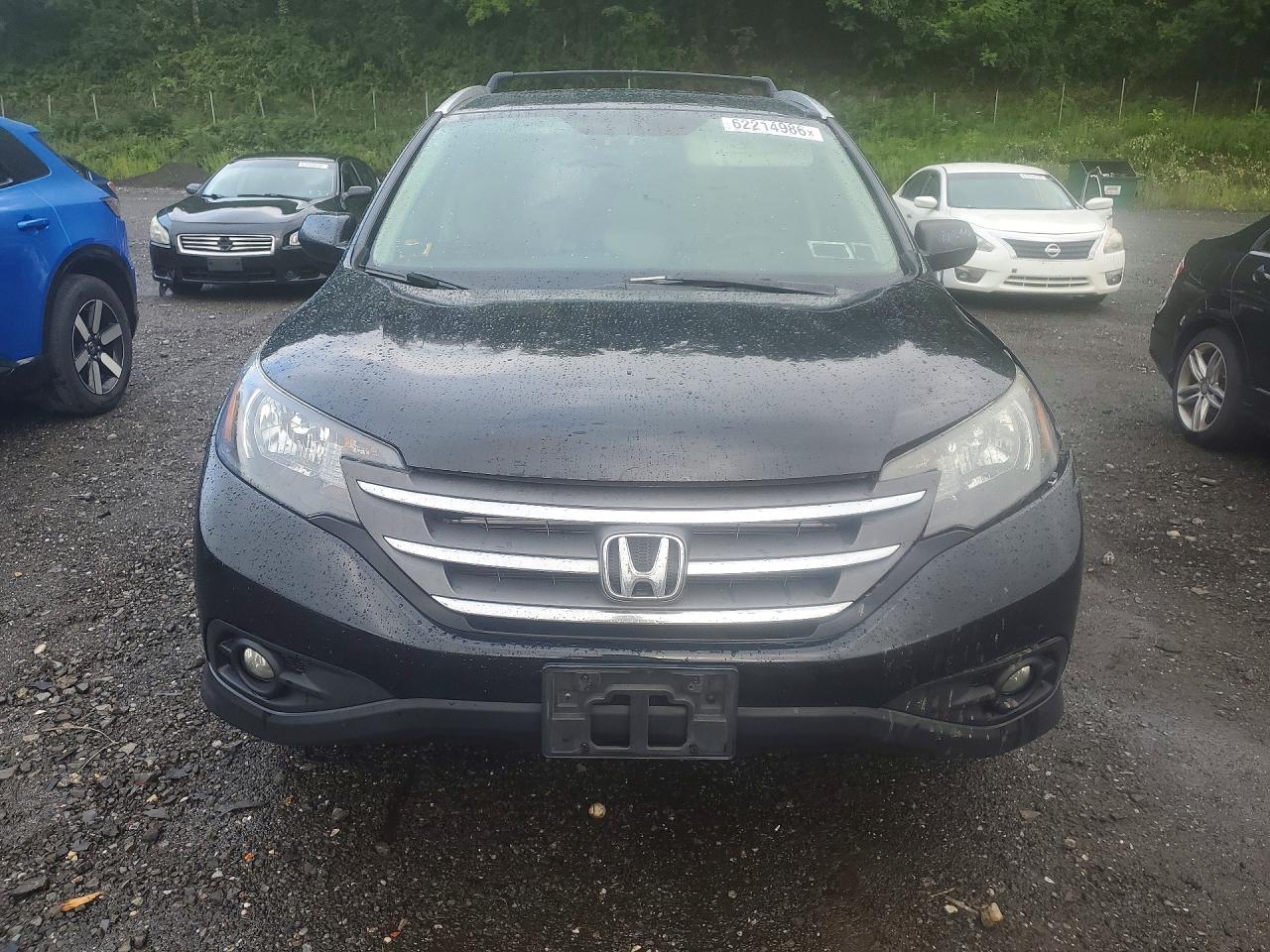 2012 Honda Cr-v Ex Black vin: JHLRM4H59CC003830