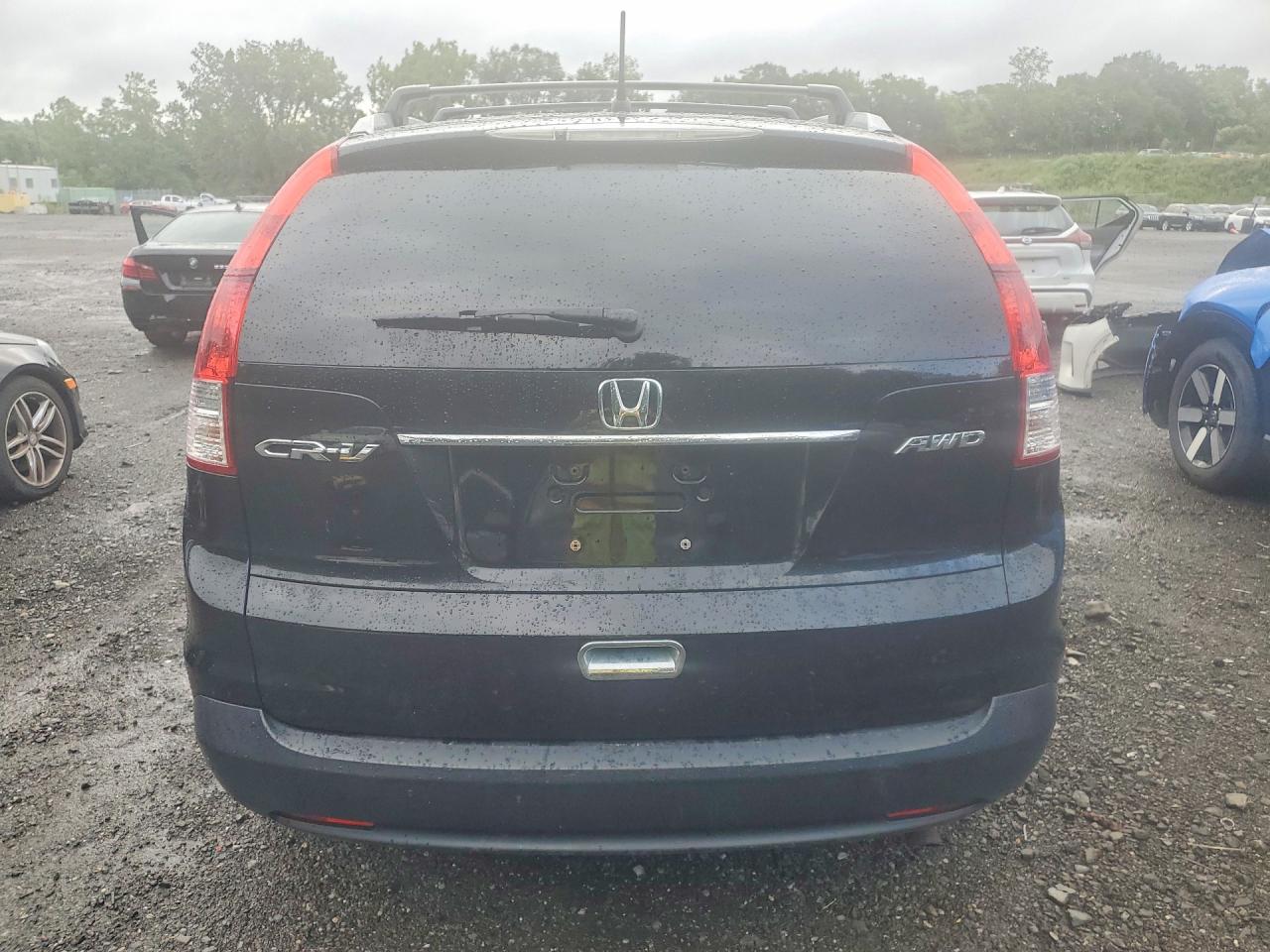 2012 Honda Cr-v Ex Black vin: JHLRM4H59CC003830
