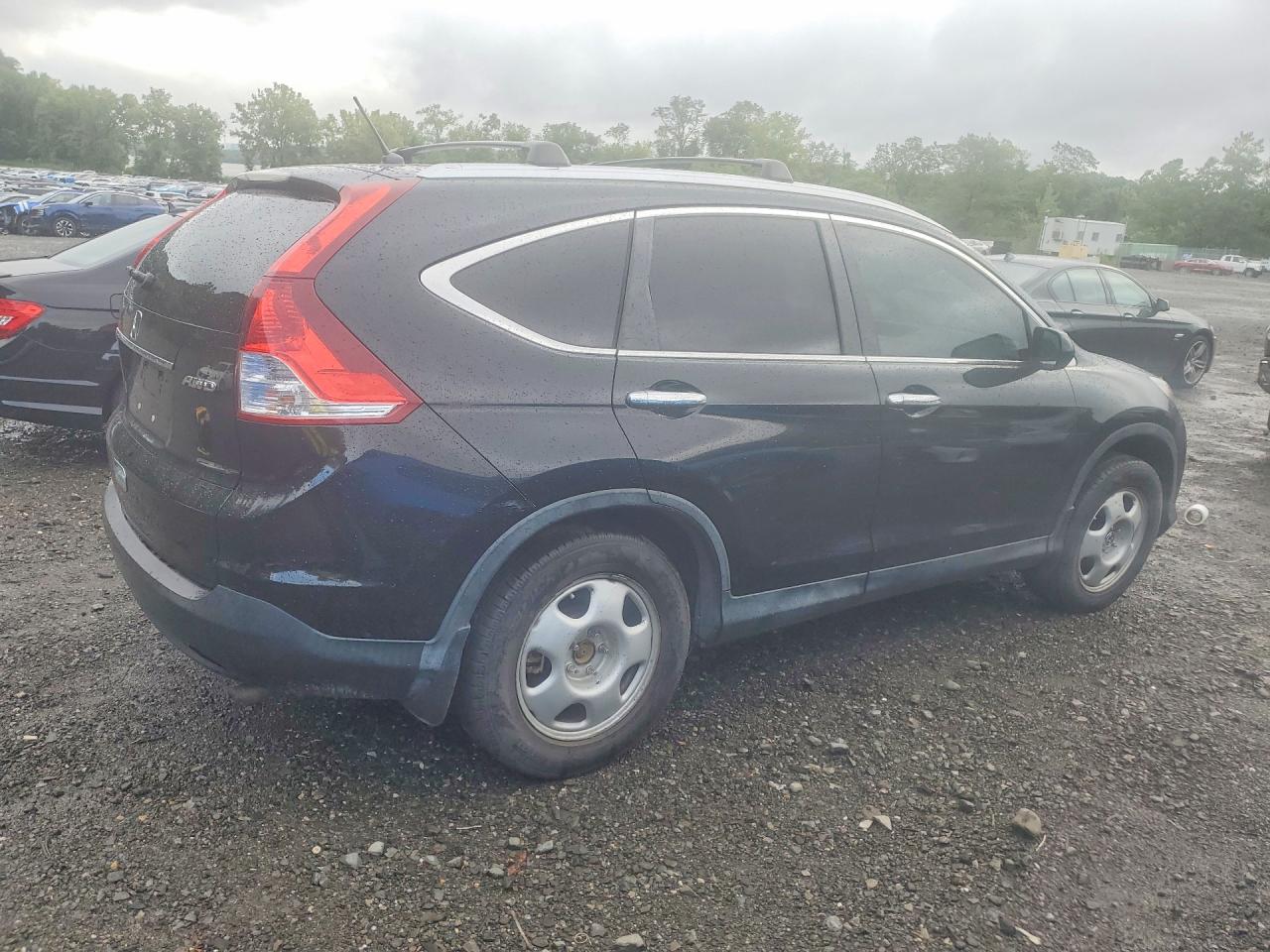 2012 Honda Cr-v Ex Black vin: JHLRM4H59CC003830