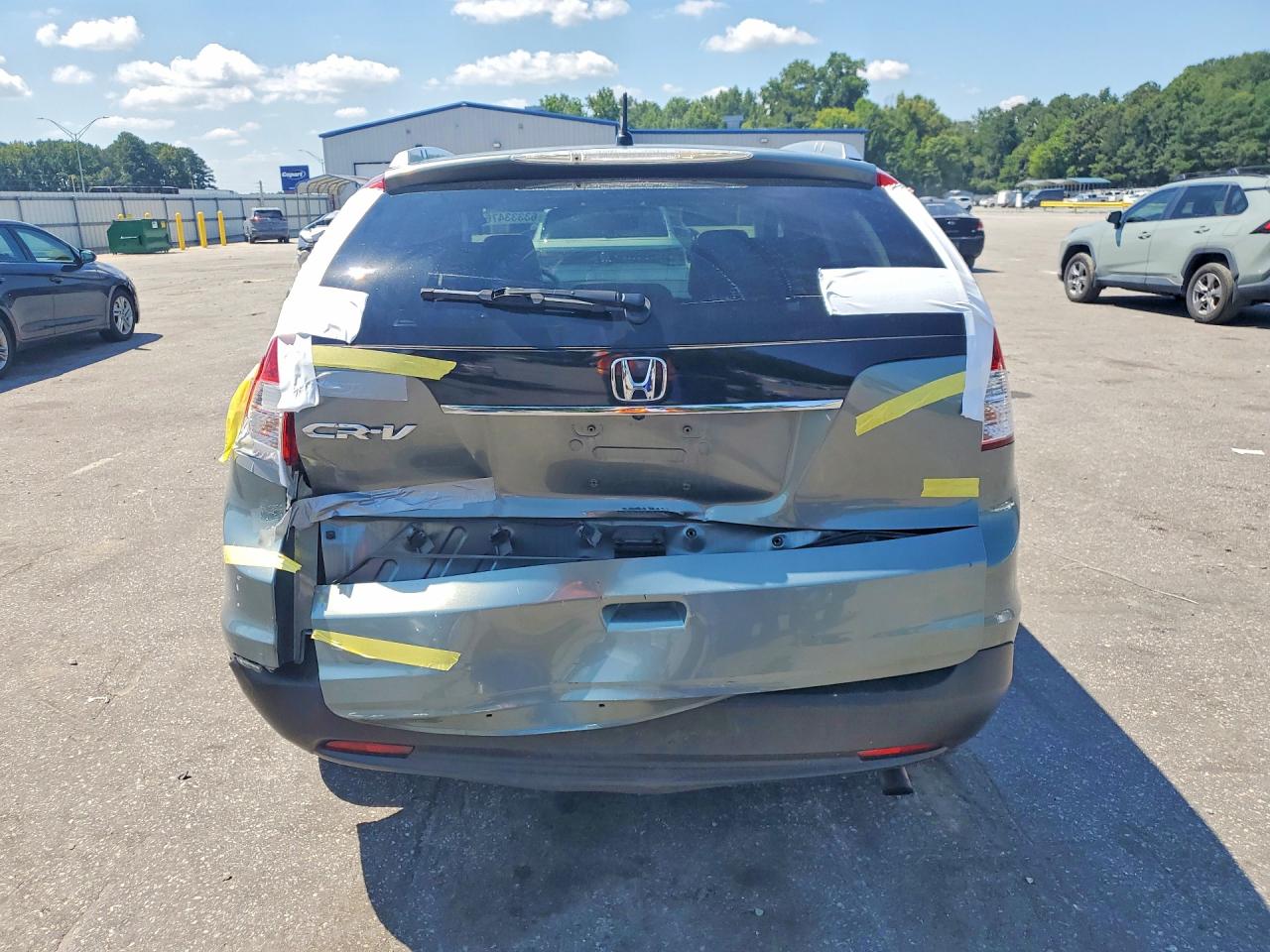 2012 Honda Cr-v Ex Teal vin: JHLRM4H59CC026878