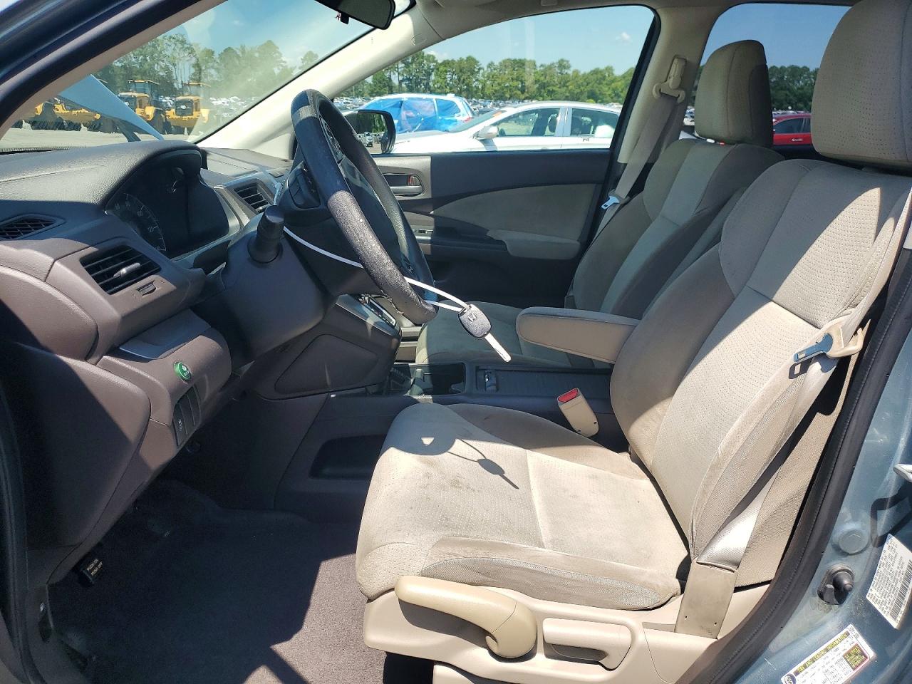 2012 Honda Cr-v Ex Teal vin: JHLRM4H59CC026878