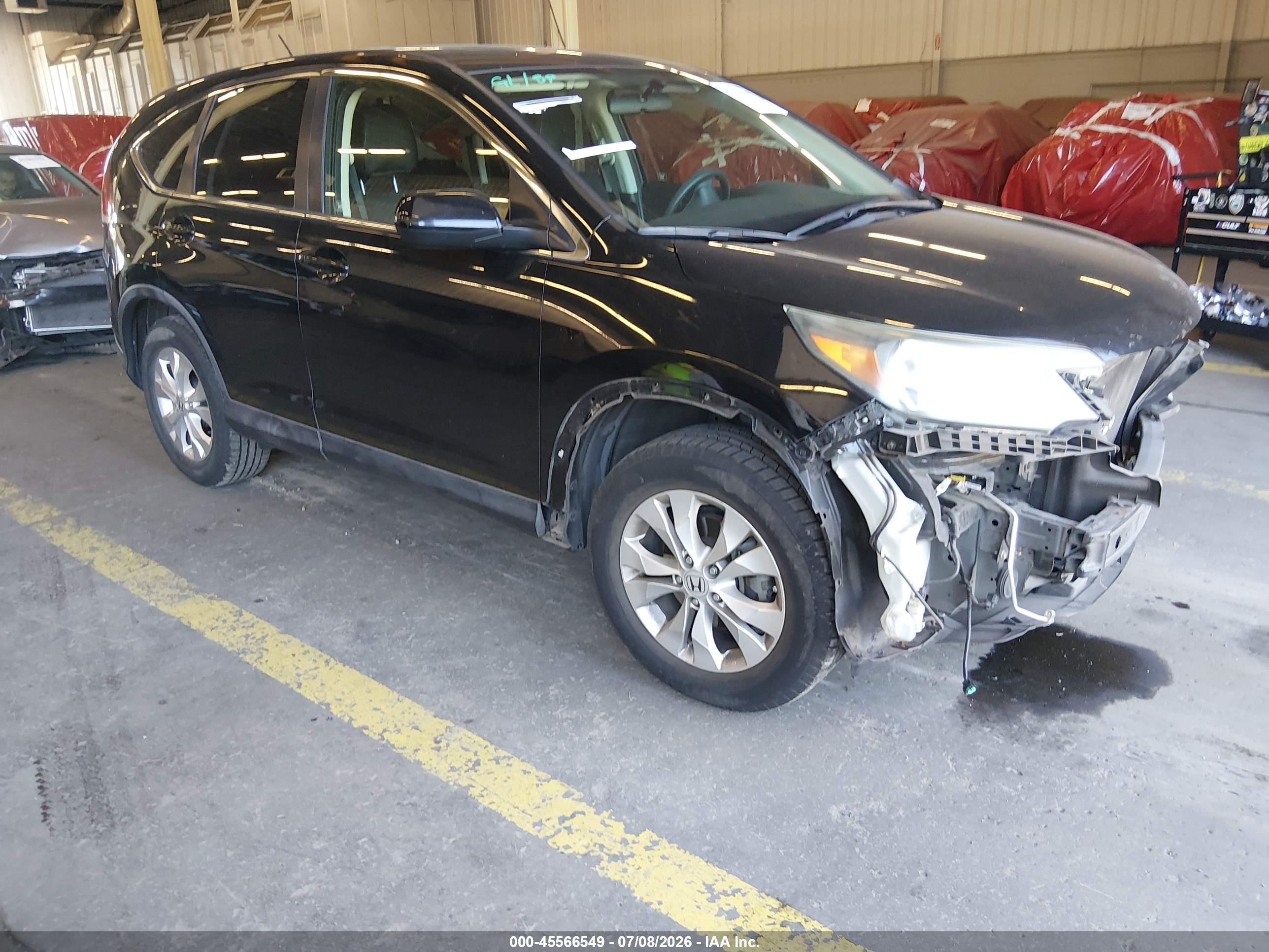2012 Honda Cr-v Ex Black vin: JHLRM4H5XCC018806